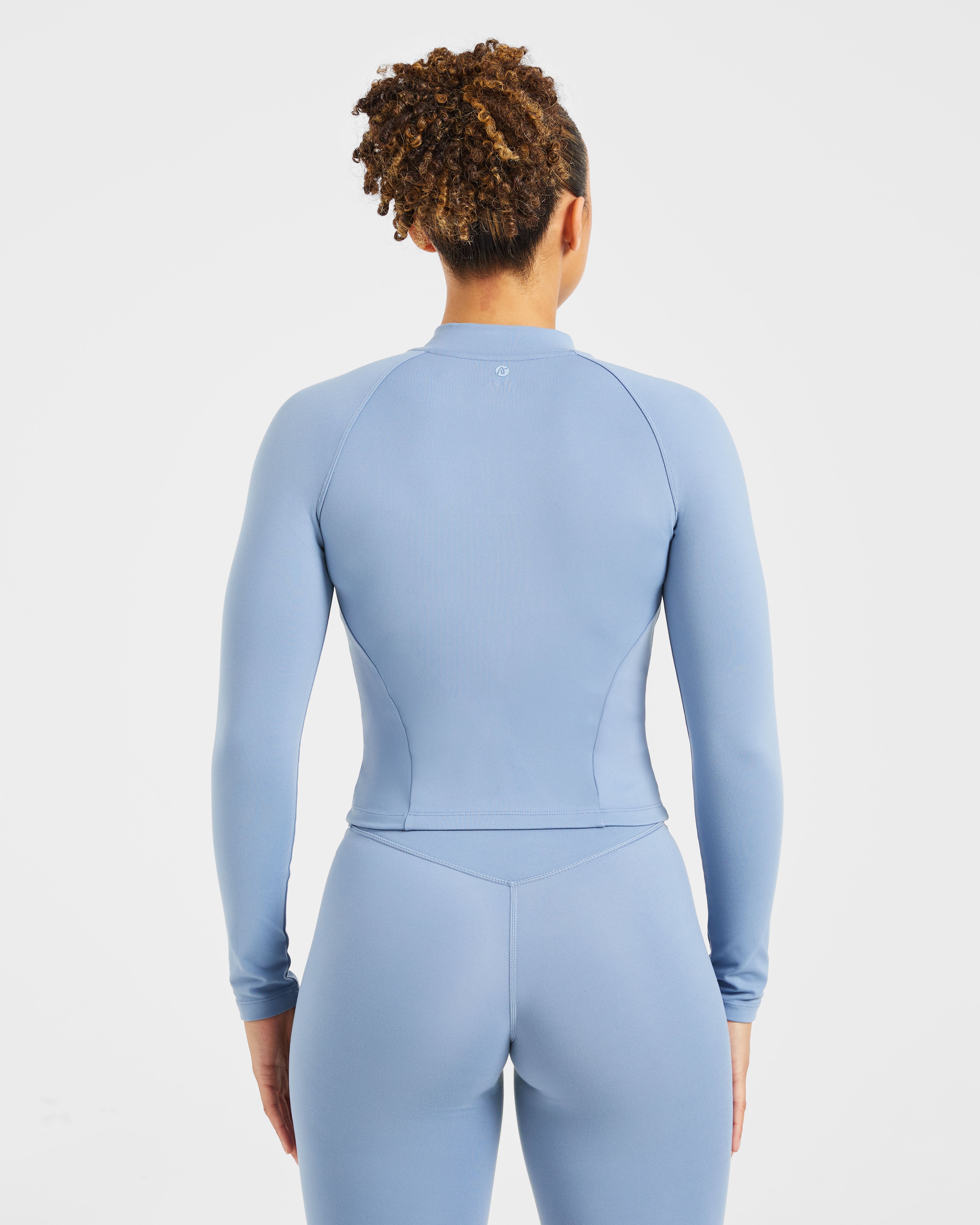 Staple Zip Jacket - Slate Blue