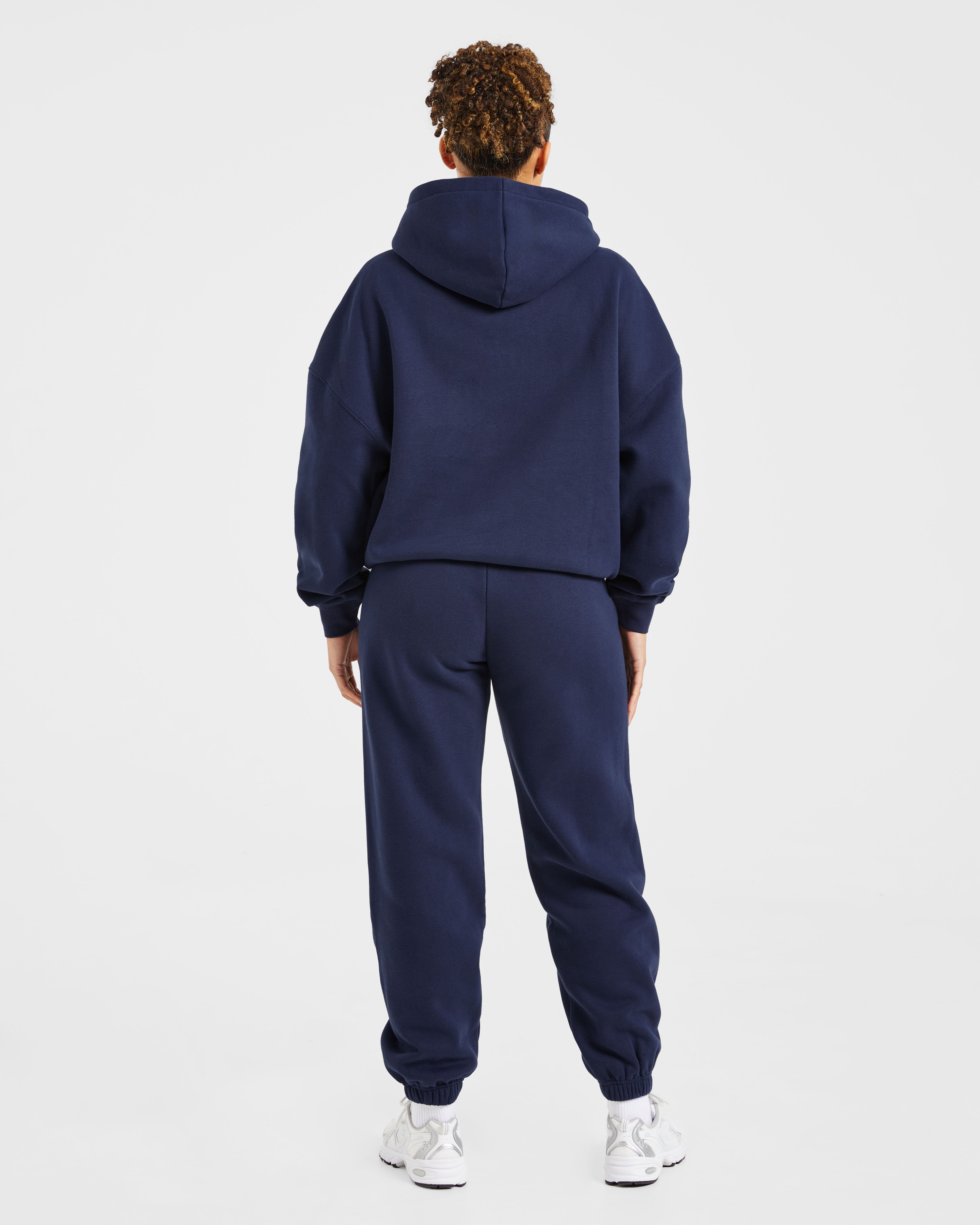 Varsity 2.0 Oversized Joggers - Navy