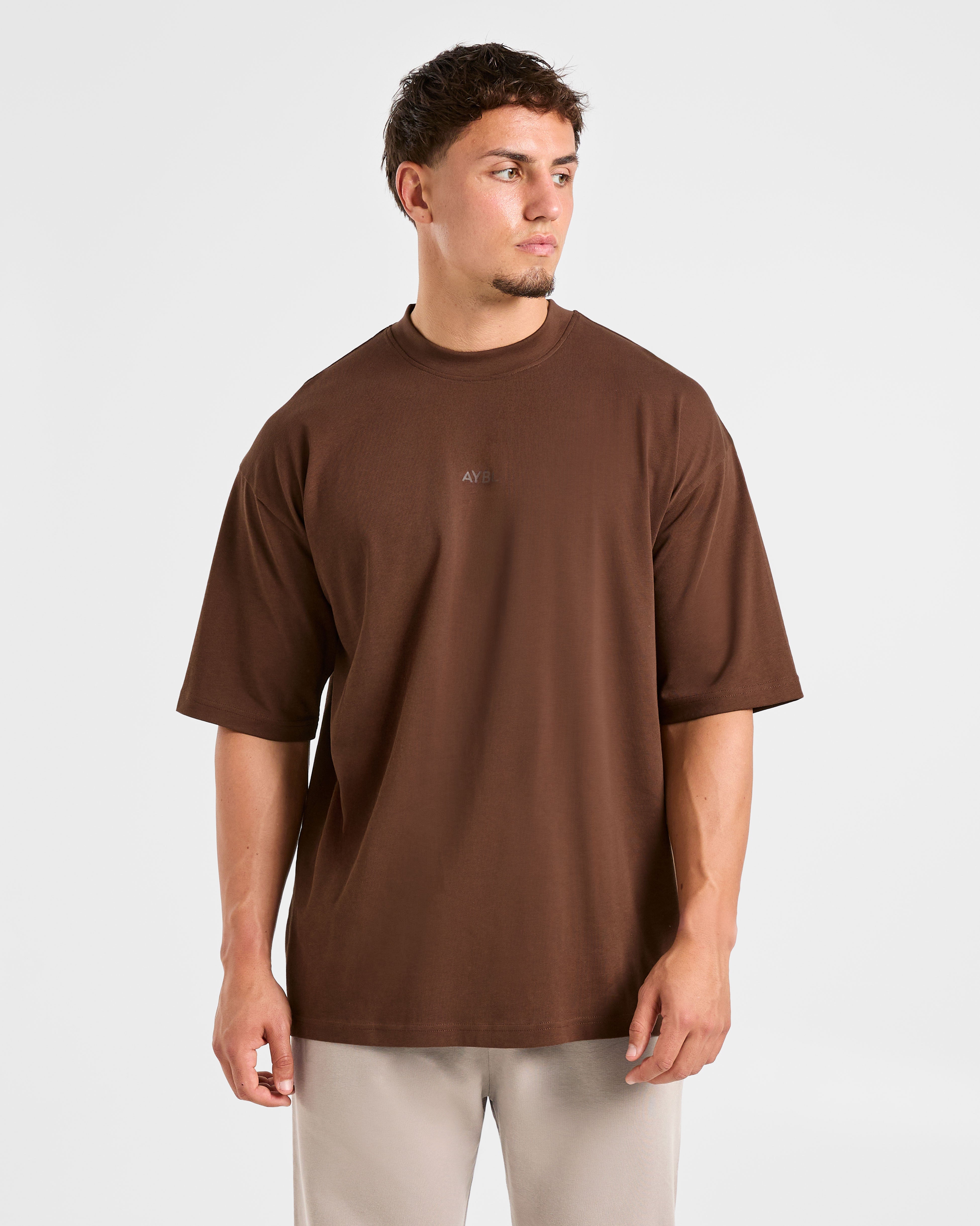 Craft Oversized T Shirt - Brown