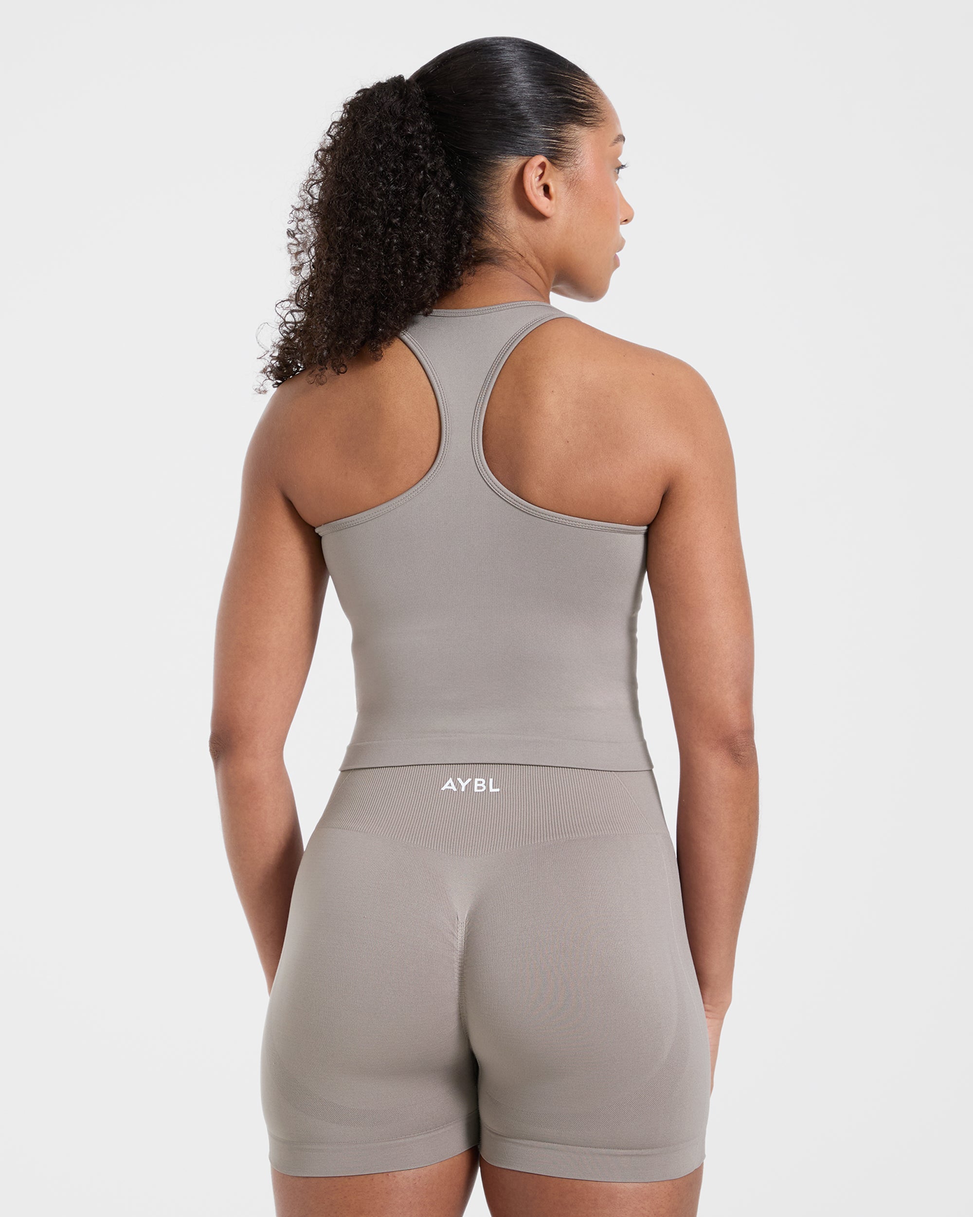 Empower Seamless Tank Top - Taupe