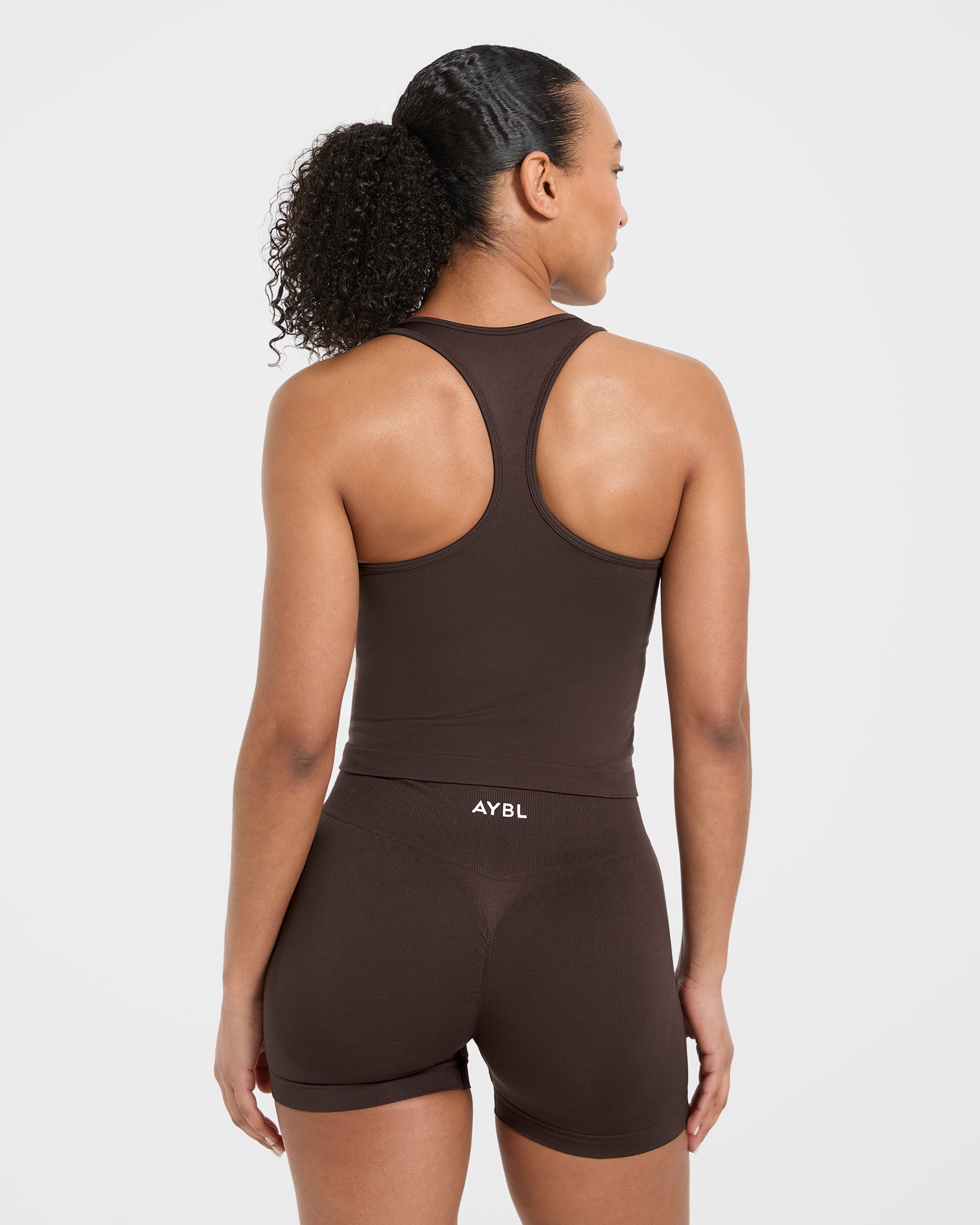 Empower Seamless Tank Top - Cocoa Brown