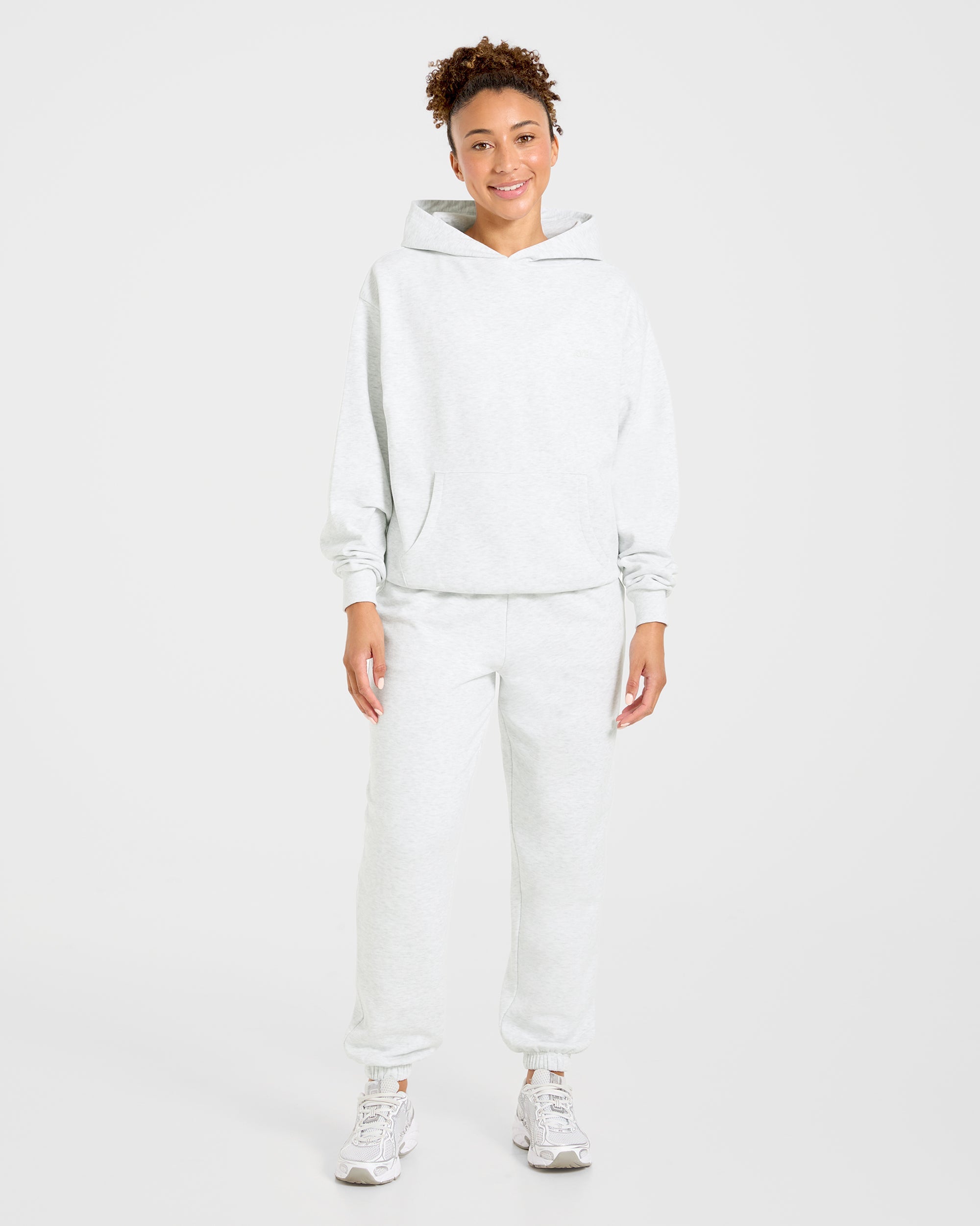 Lifestyle Oversized Hoodie - Heather Grey
