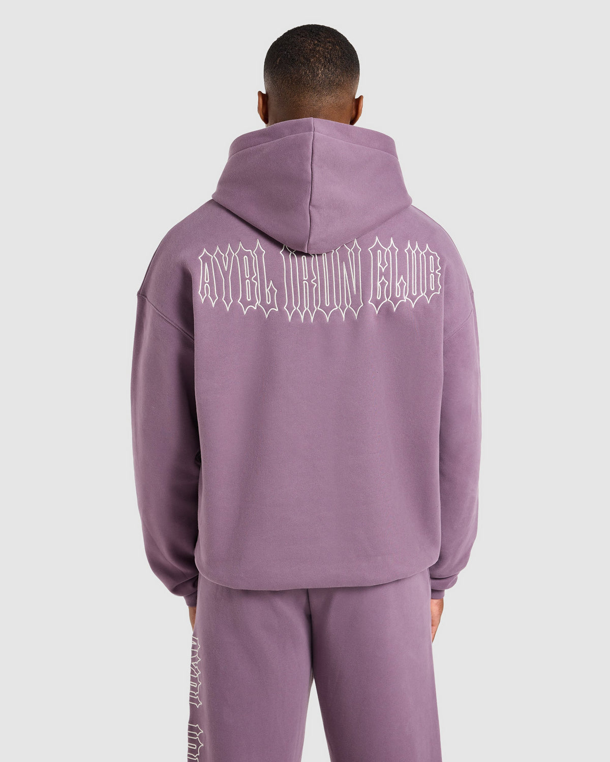 AYBL Iron Club Oversized Hoodie - Midnight Purple