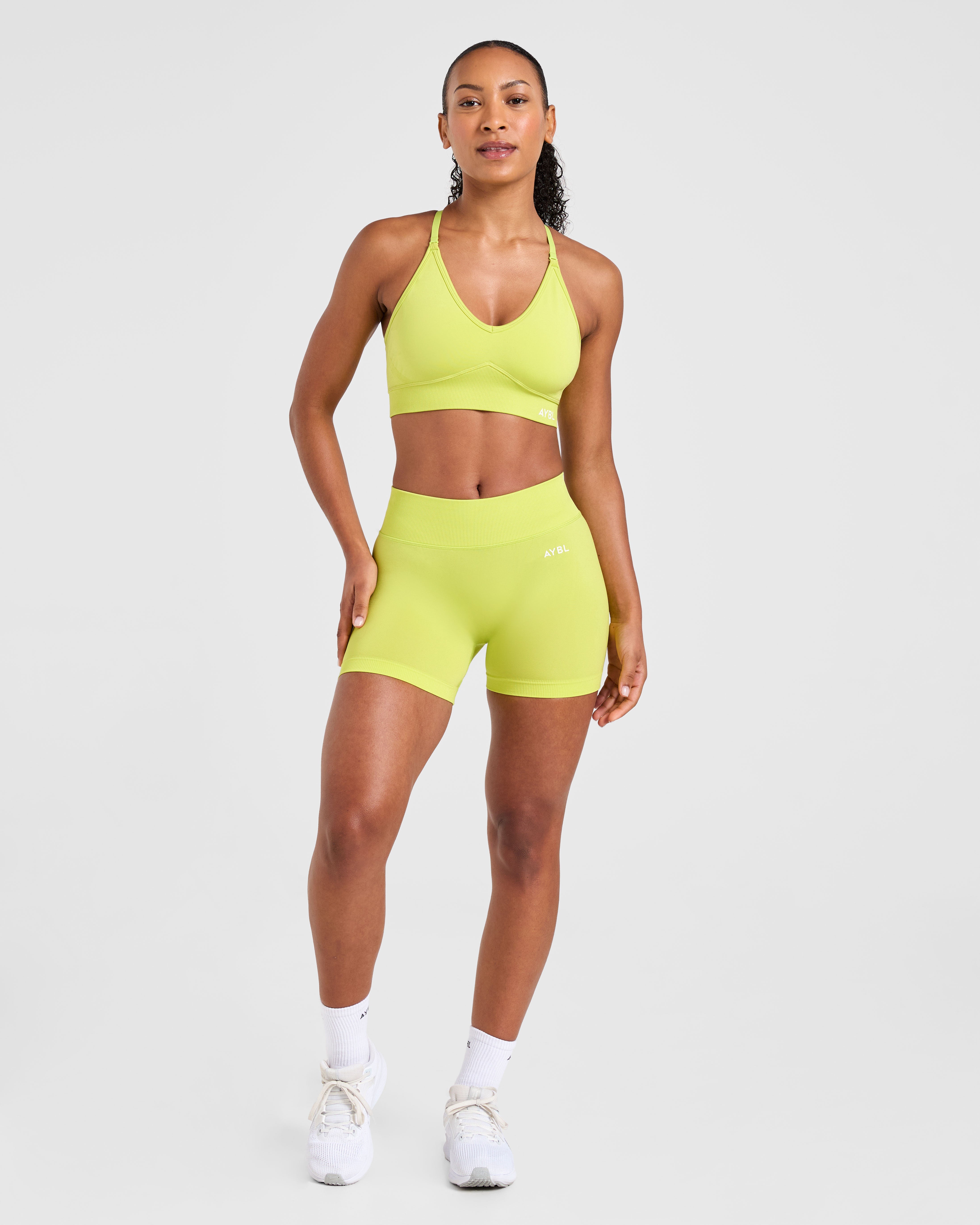 Adapt Seamless Shorts - Lime Green