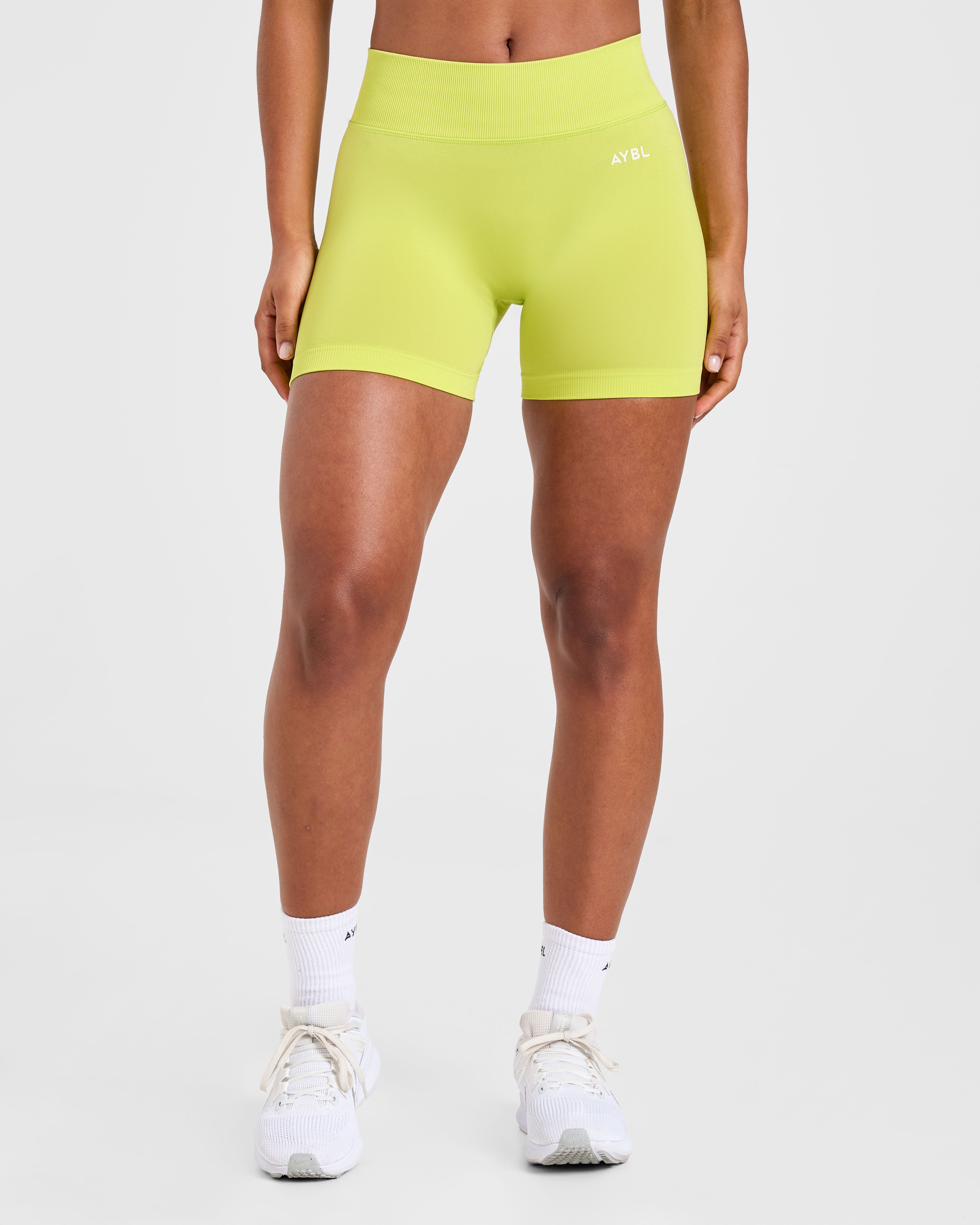Adapt Seamless Shorts - Lime Green