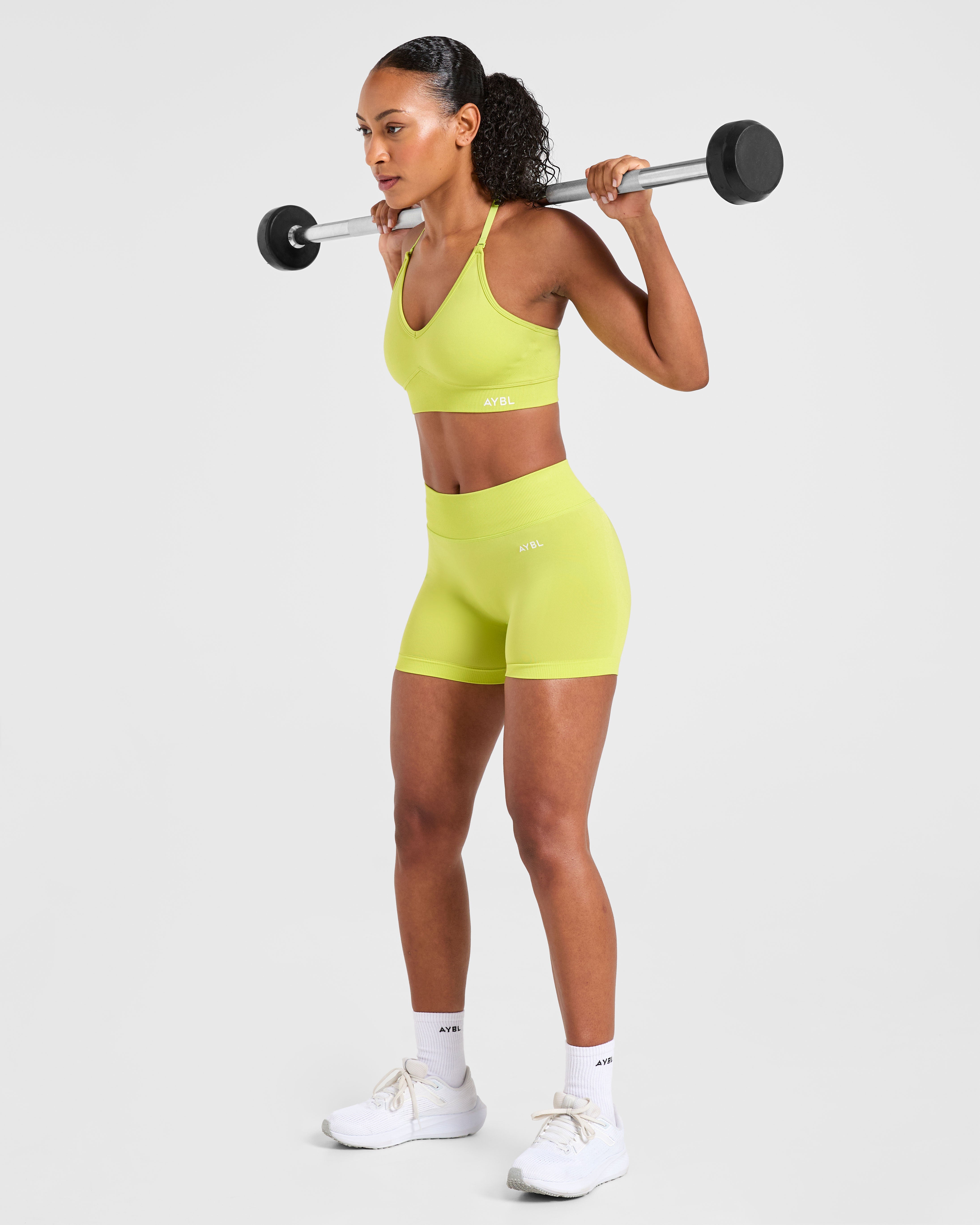 Adapt Seamless Shorts - Lime Green