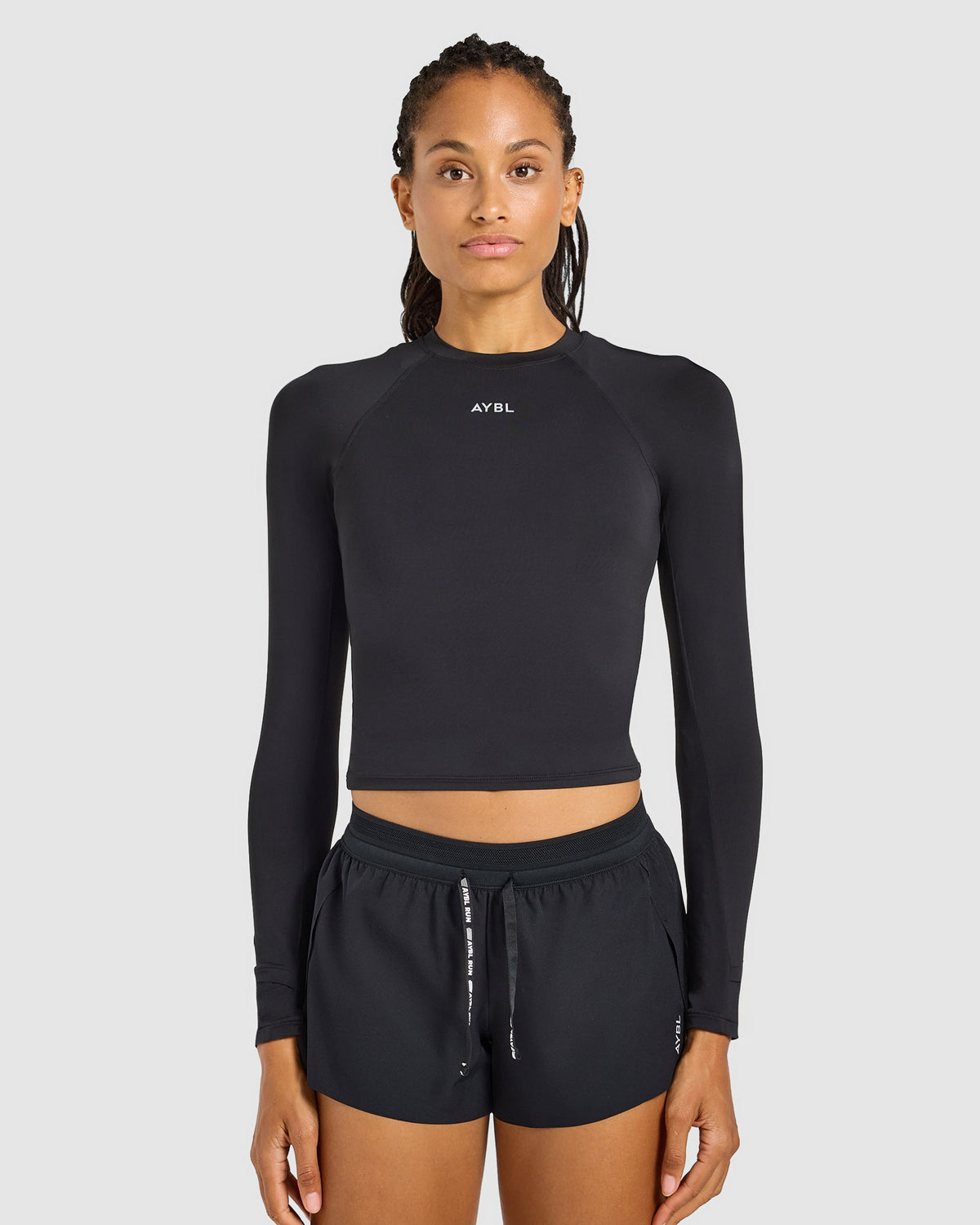 Run Long Sleeve Base Layer - Black