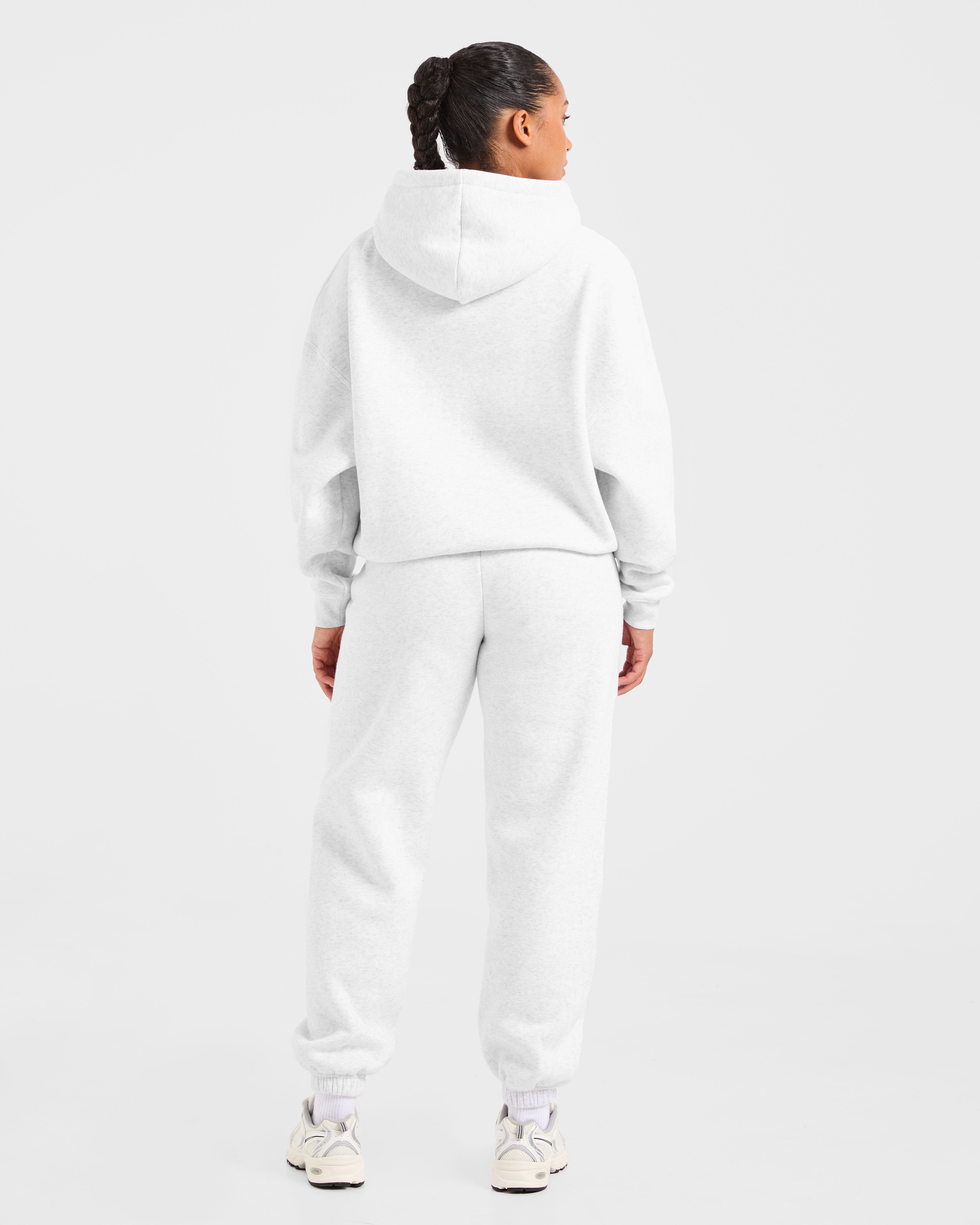 Varsity 2.0 Oversized Hoodie - Heather Grey