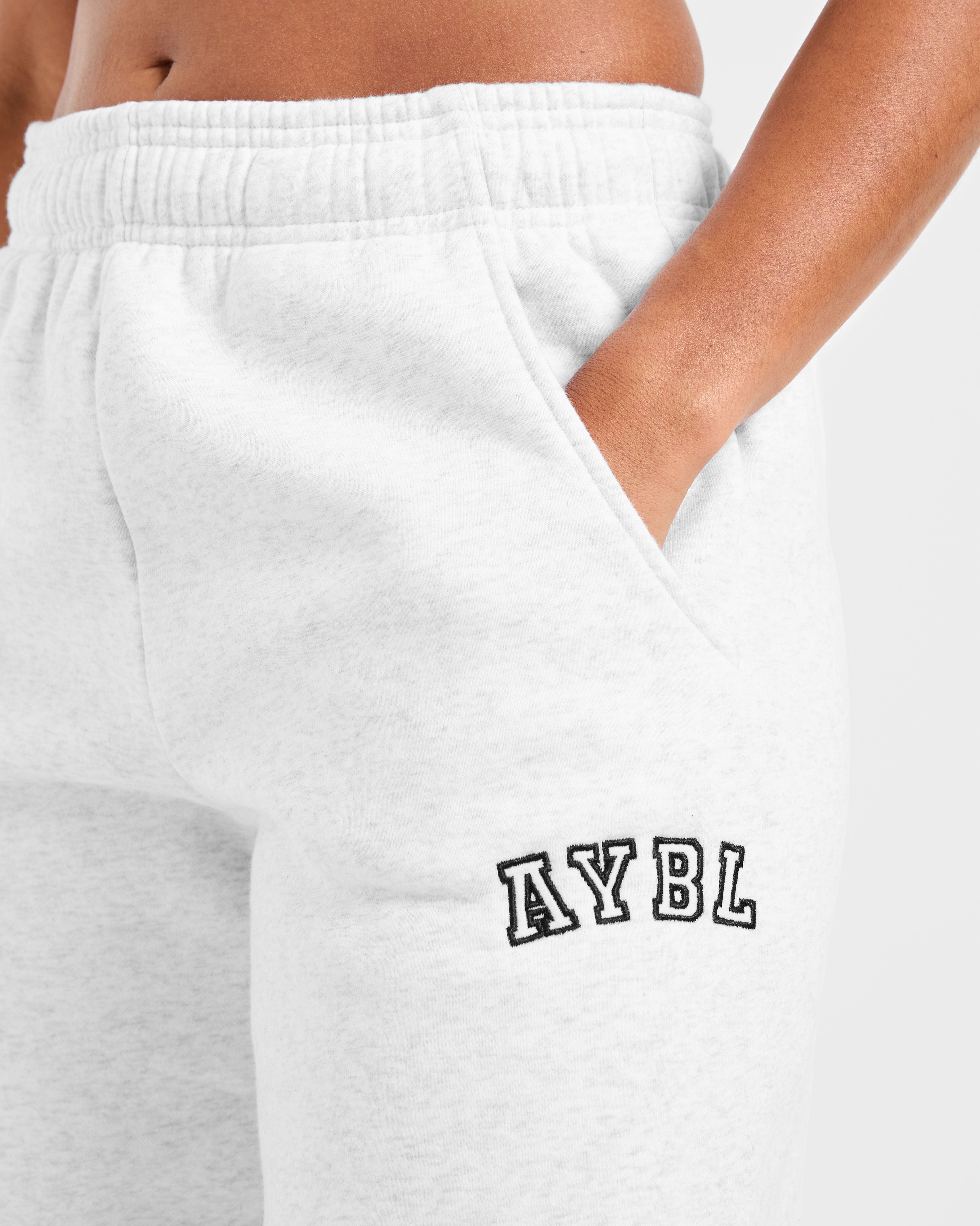 Varsity 2.0 Oversized Joggers - Heather Grey