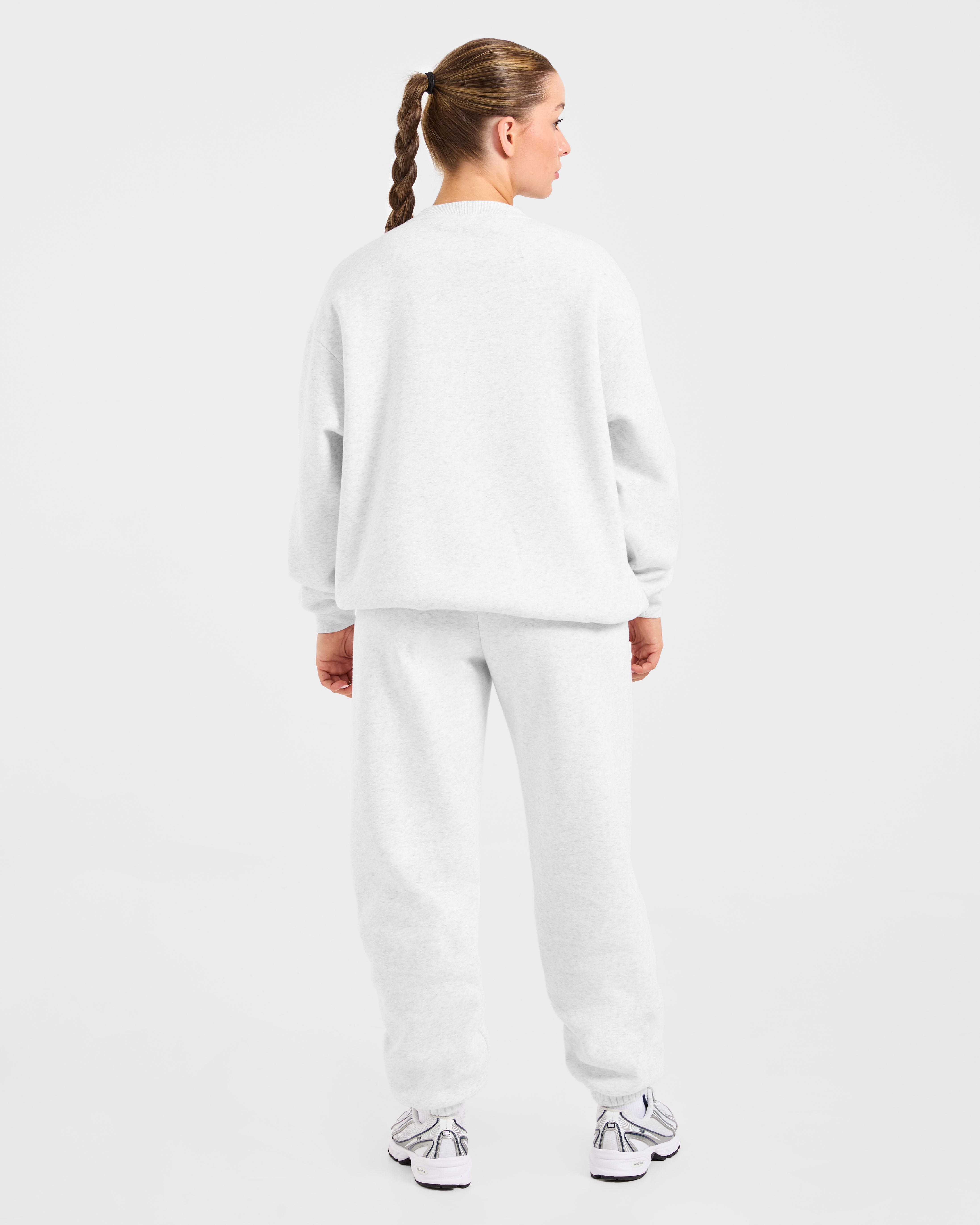 Varsity 2.0 Oversized Sweatshirt - Heather Grey