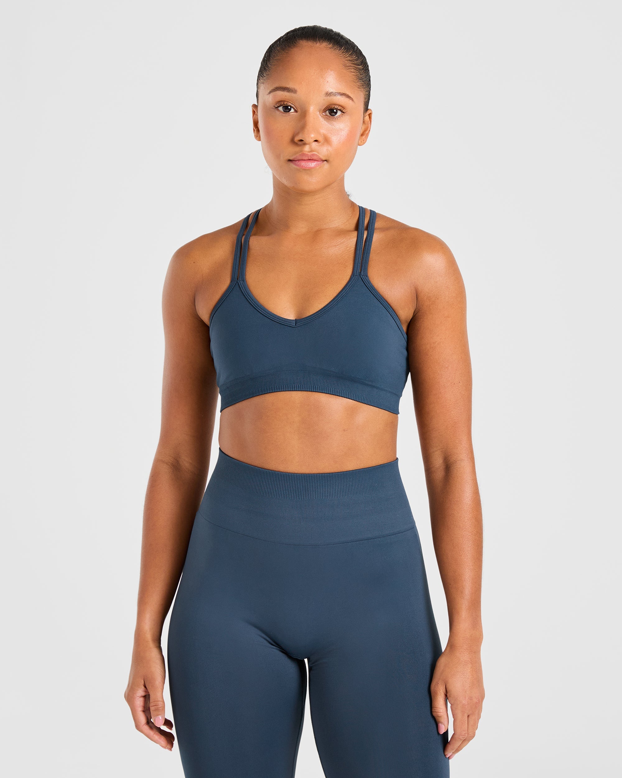 Aybl Power Seamless Sports Bra Ocean Teal