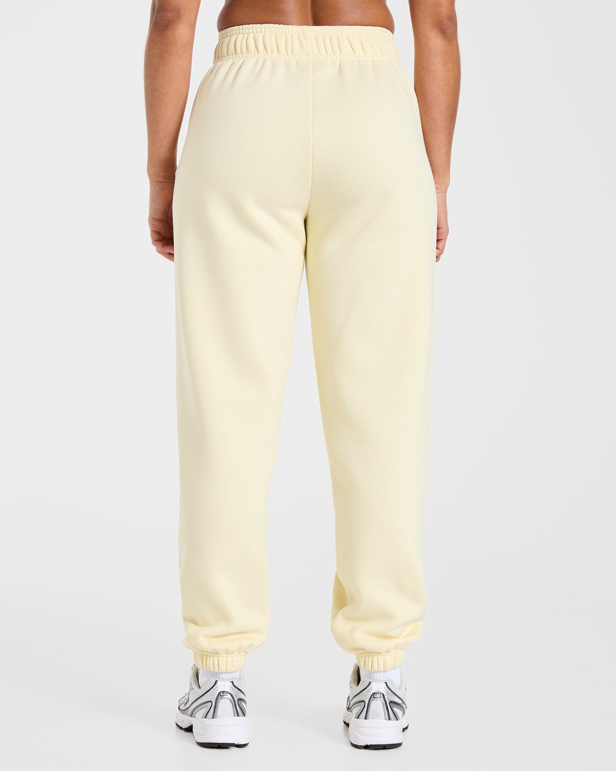 Varsity 2.0 Oversized Joggers - Butter Yellow