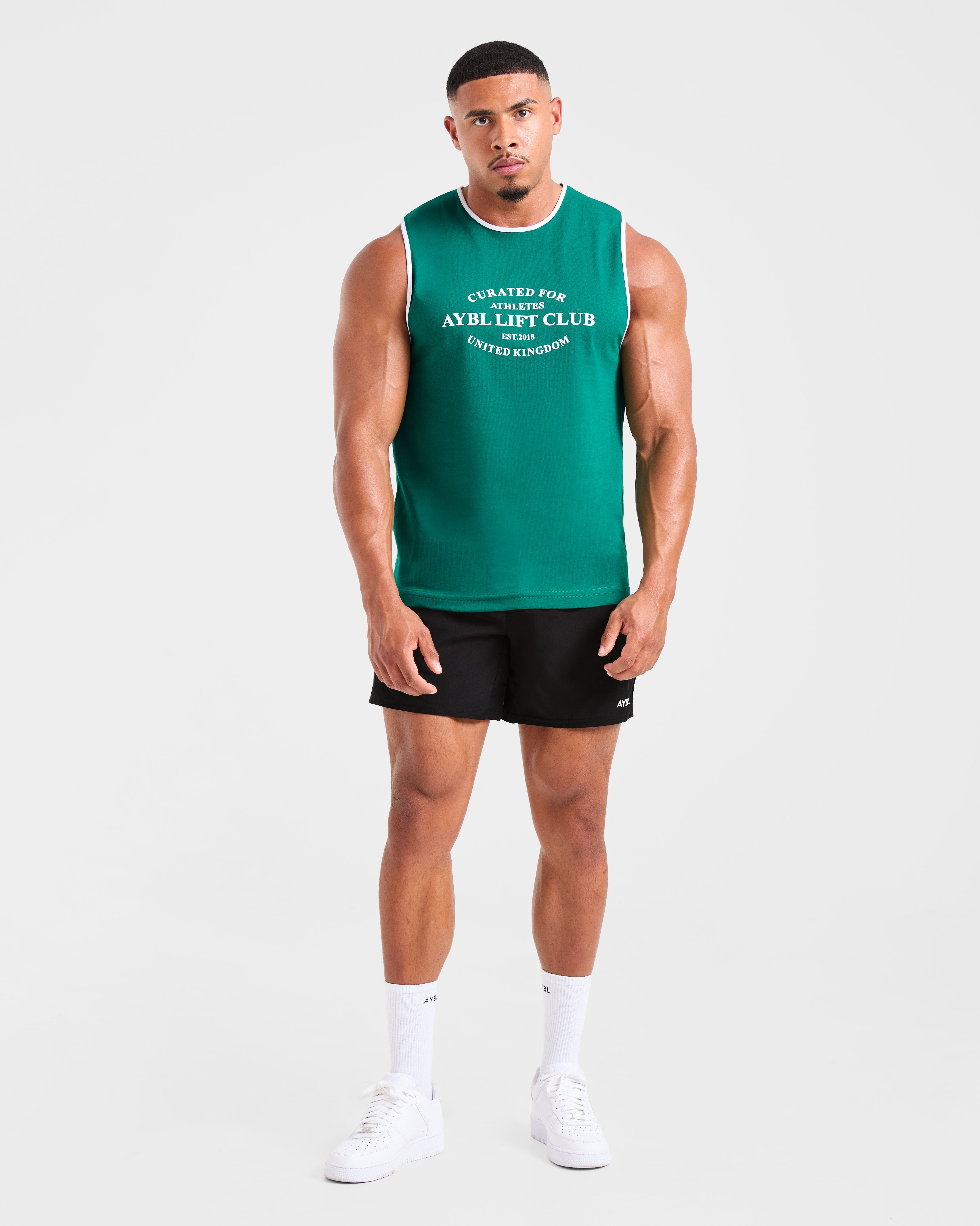 Lifting Tank - Sports Green