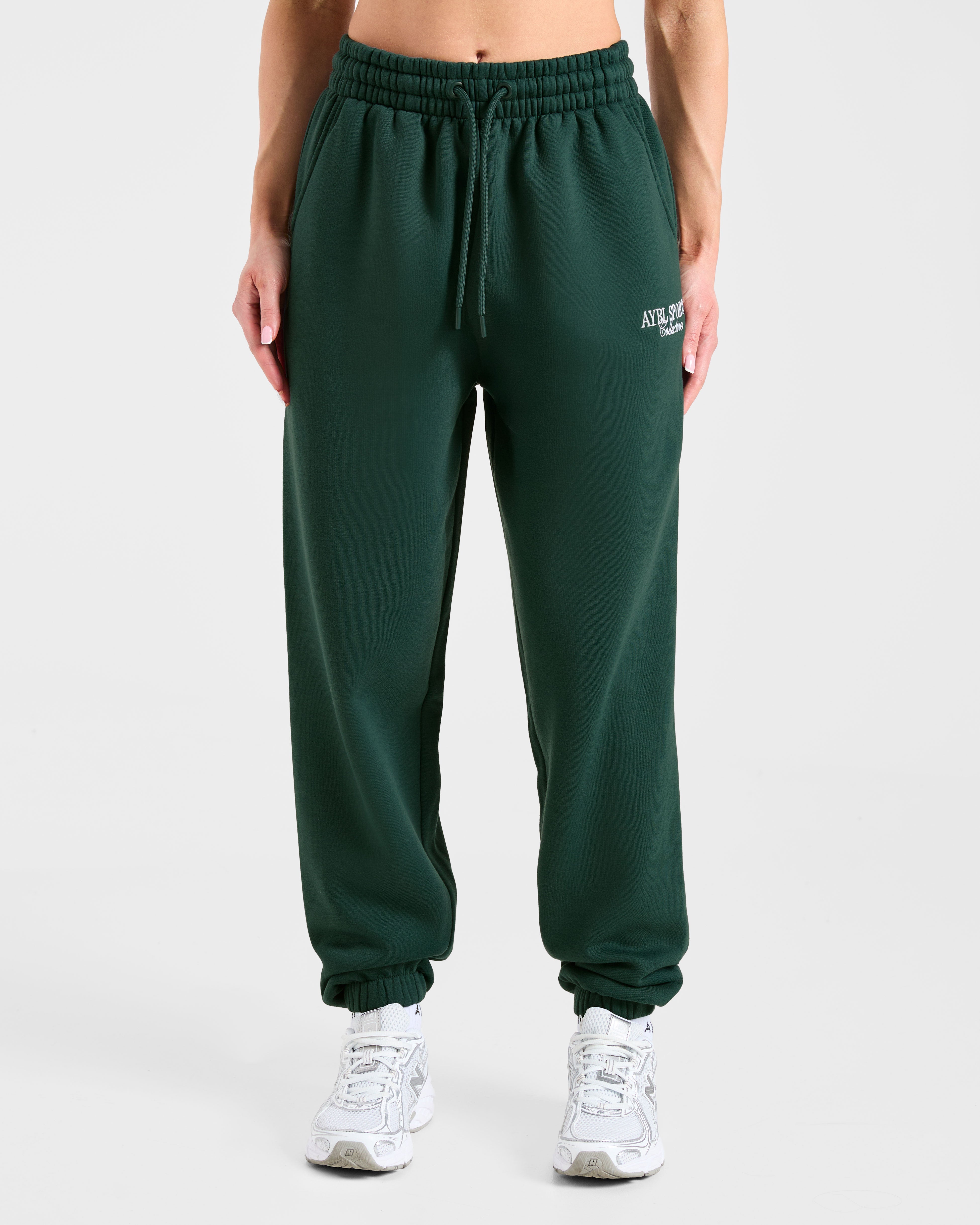 Sports Collective Oversized Joggers - Deep Forest
