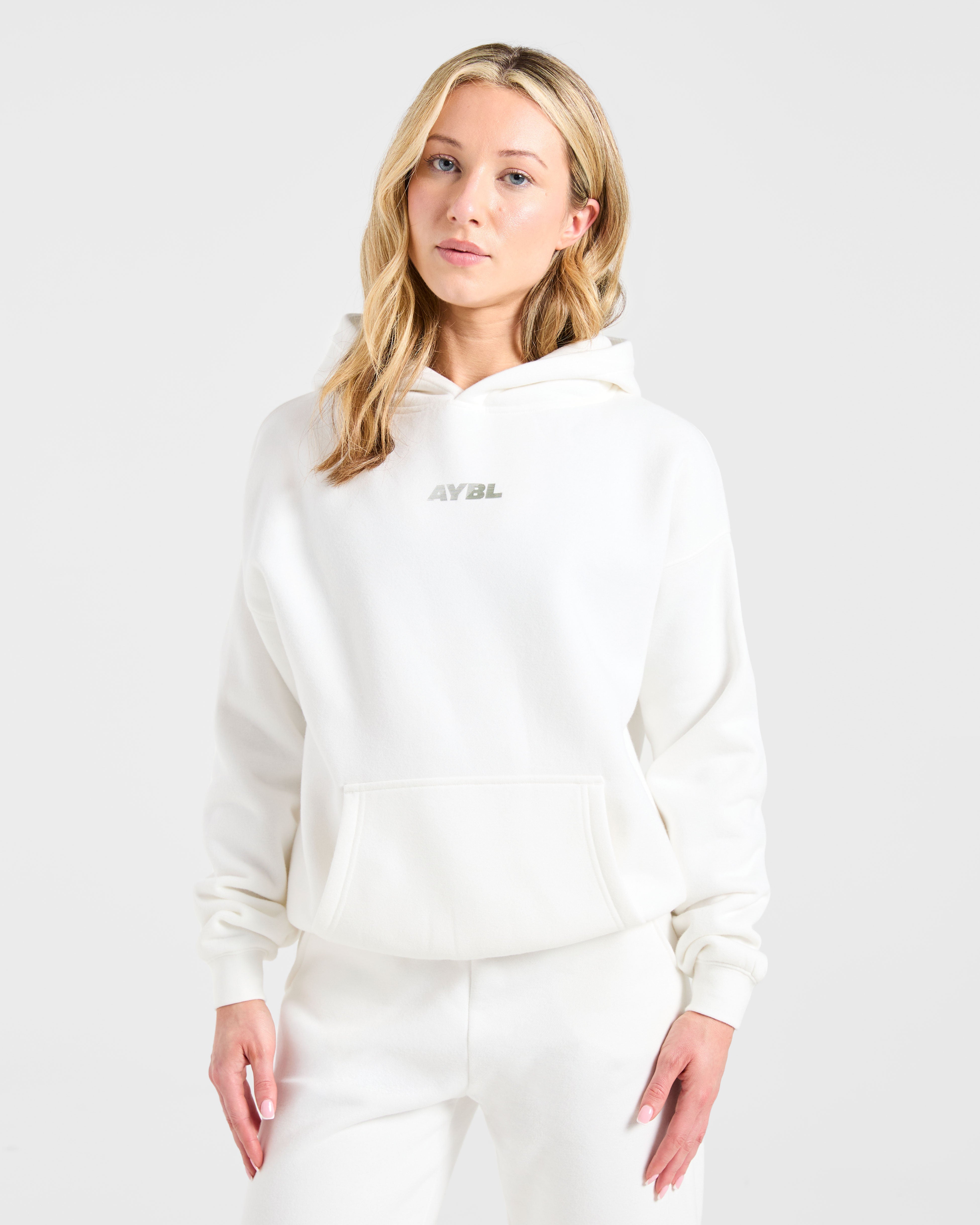 Athletics Dept Oversized Hoodie - Off White