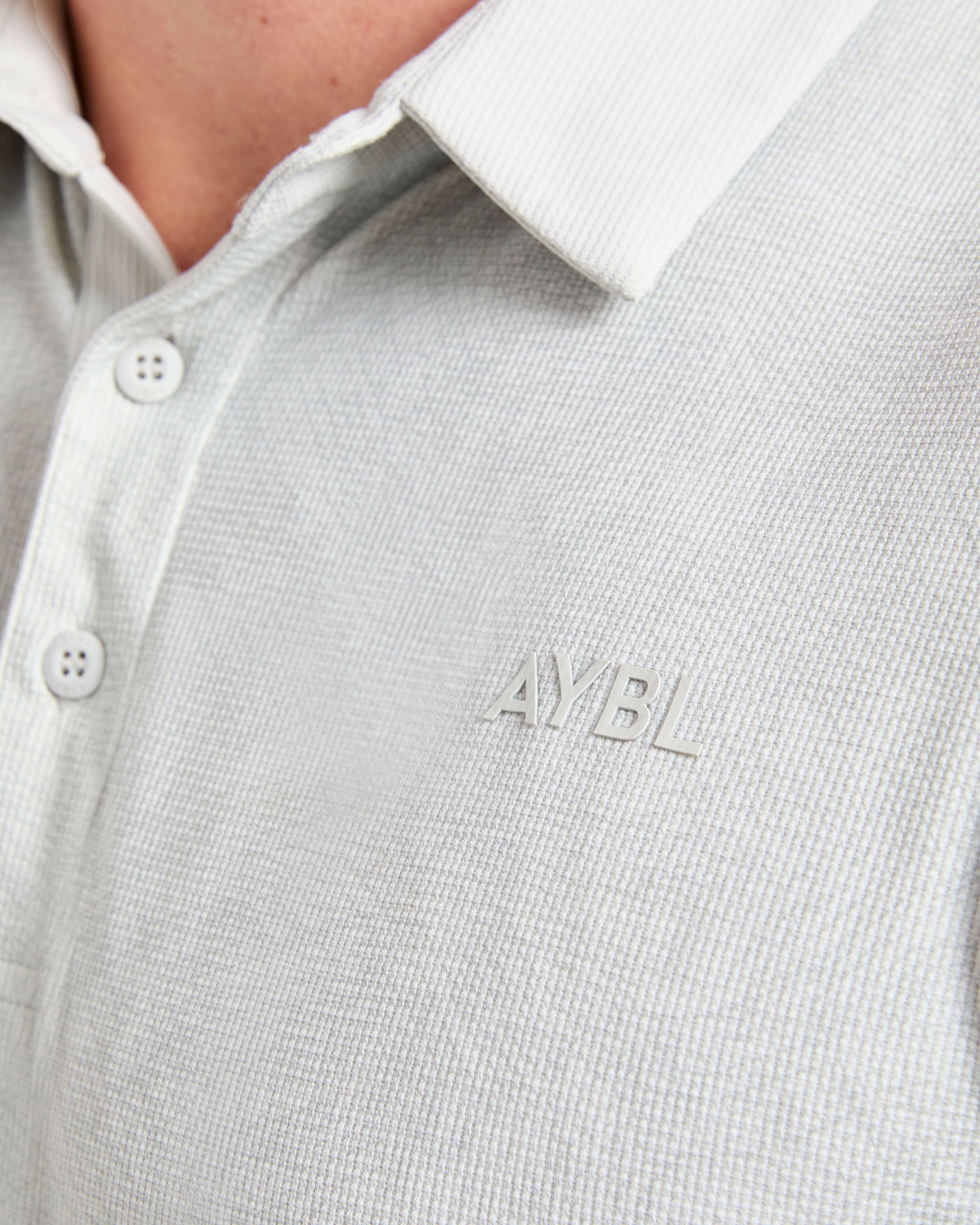 Precision Static Polo - Ice Grey