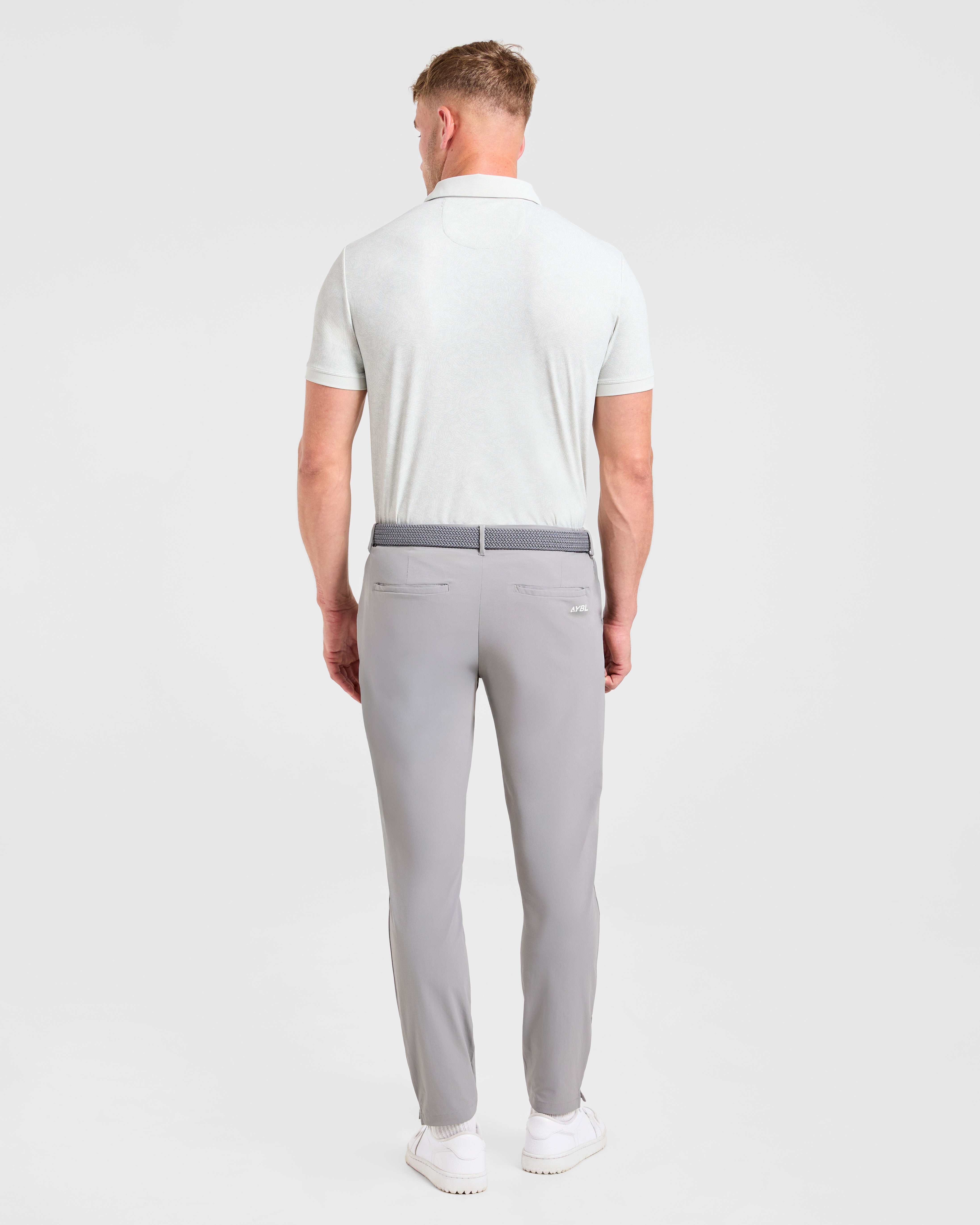 Precision Static Polo - Ice Grey