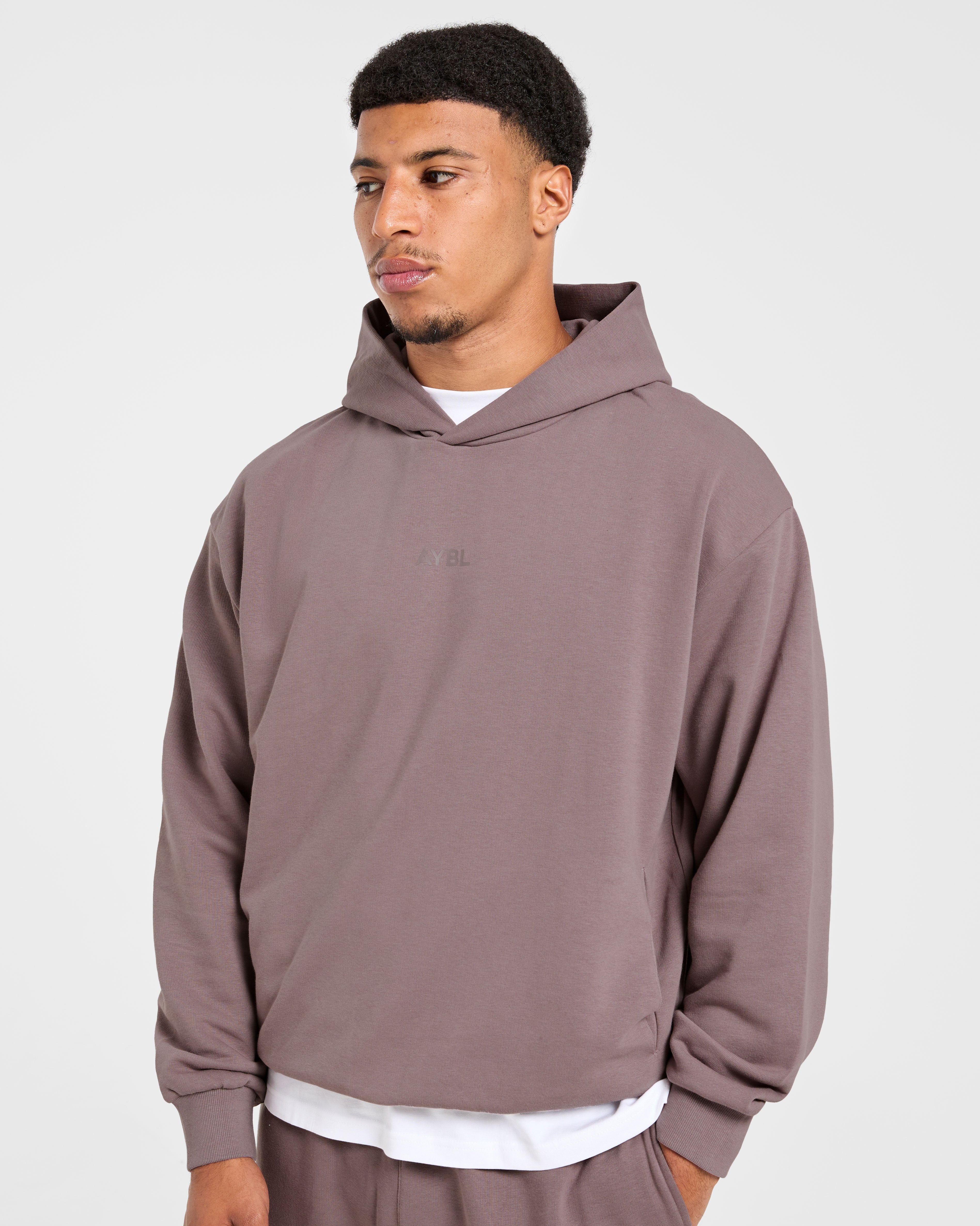 Craft Oversized Hoodie - Muted Plum