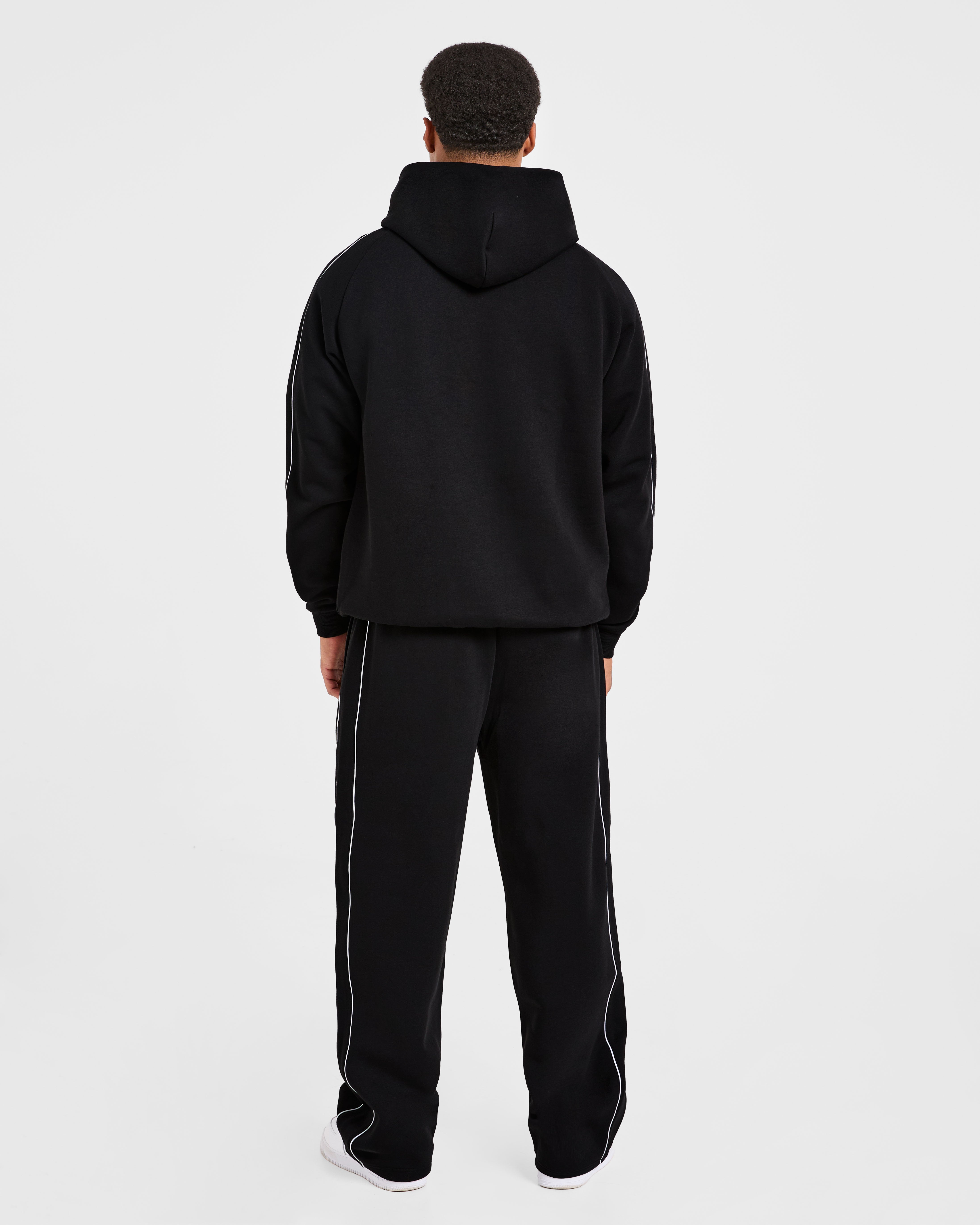 Restore Oversized Straight Leg Joggers - Black