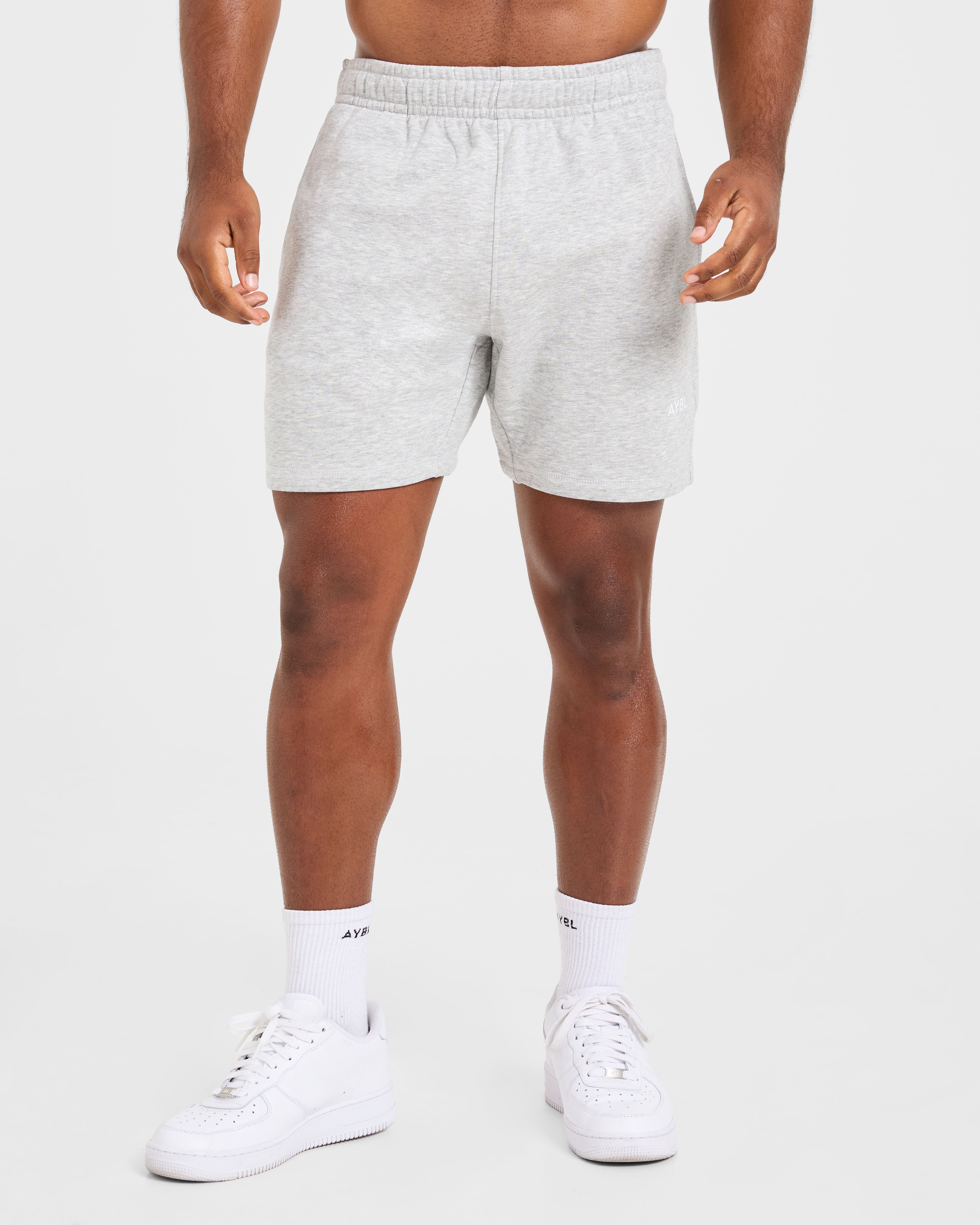 Essential Lightweight 5" Shorts - Grey Marl