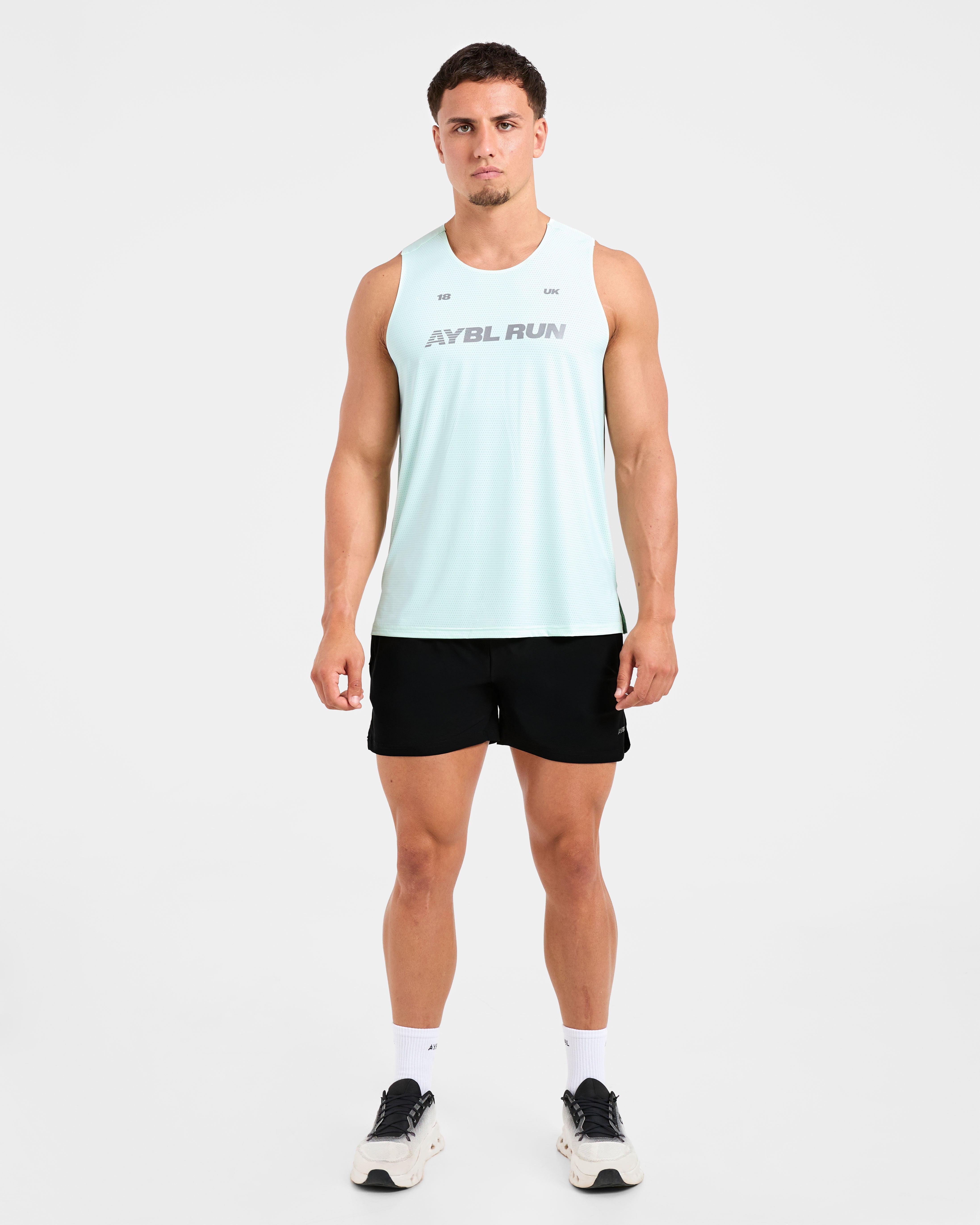 Run Loose Tank - Cool Mint