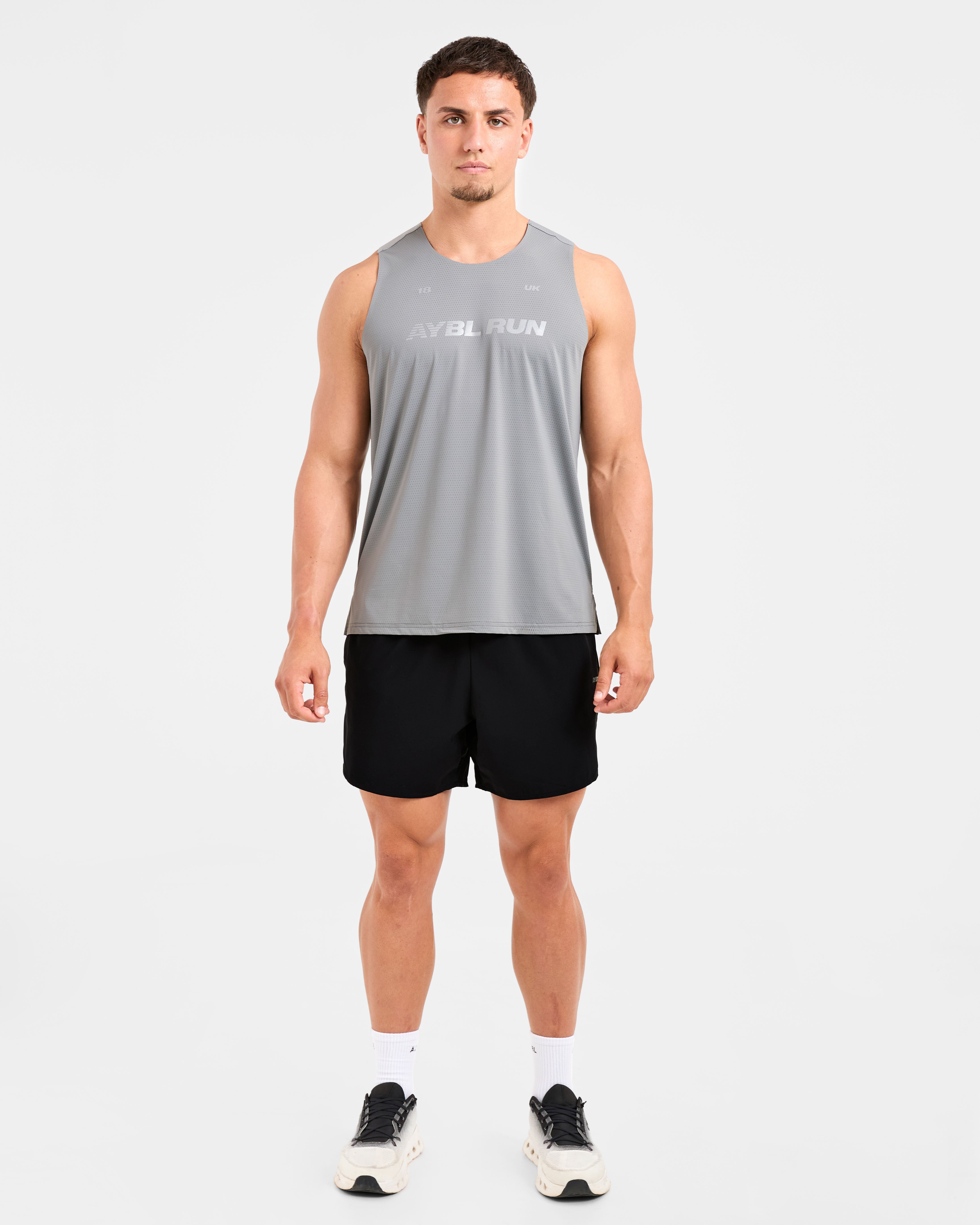 Run Loose Tank - Thunder Grey