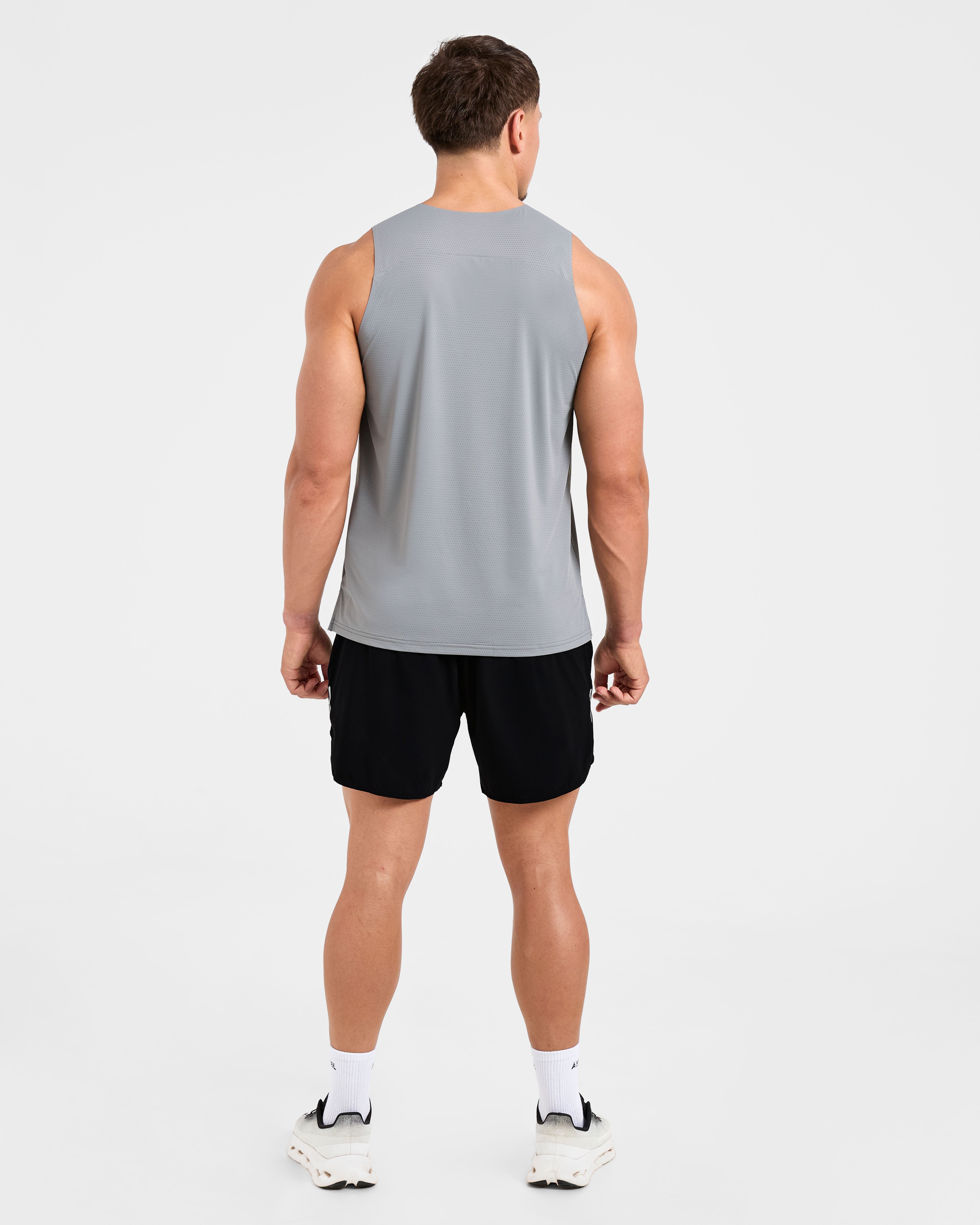 Run Loose Tank - Thunder Grey