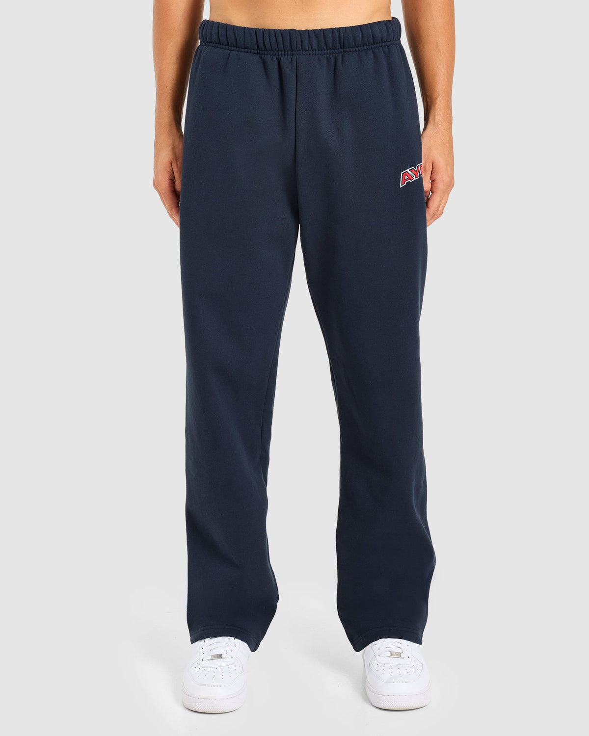 AYBL Society Oversized Straight Leg Joggers - Navy