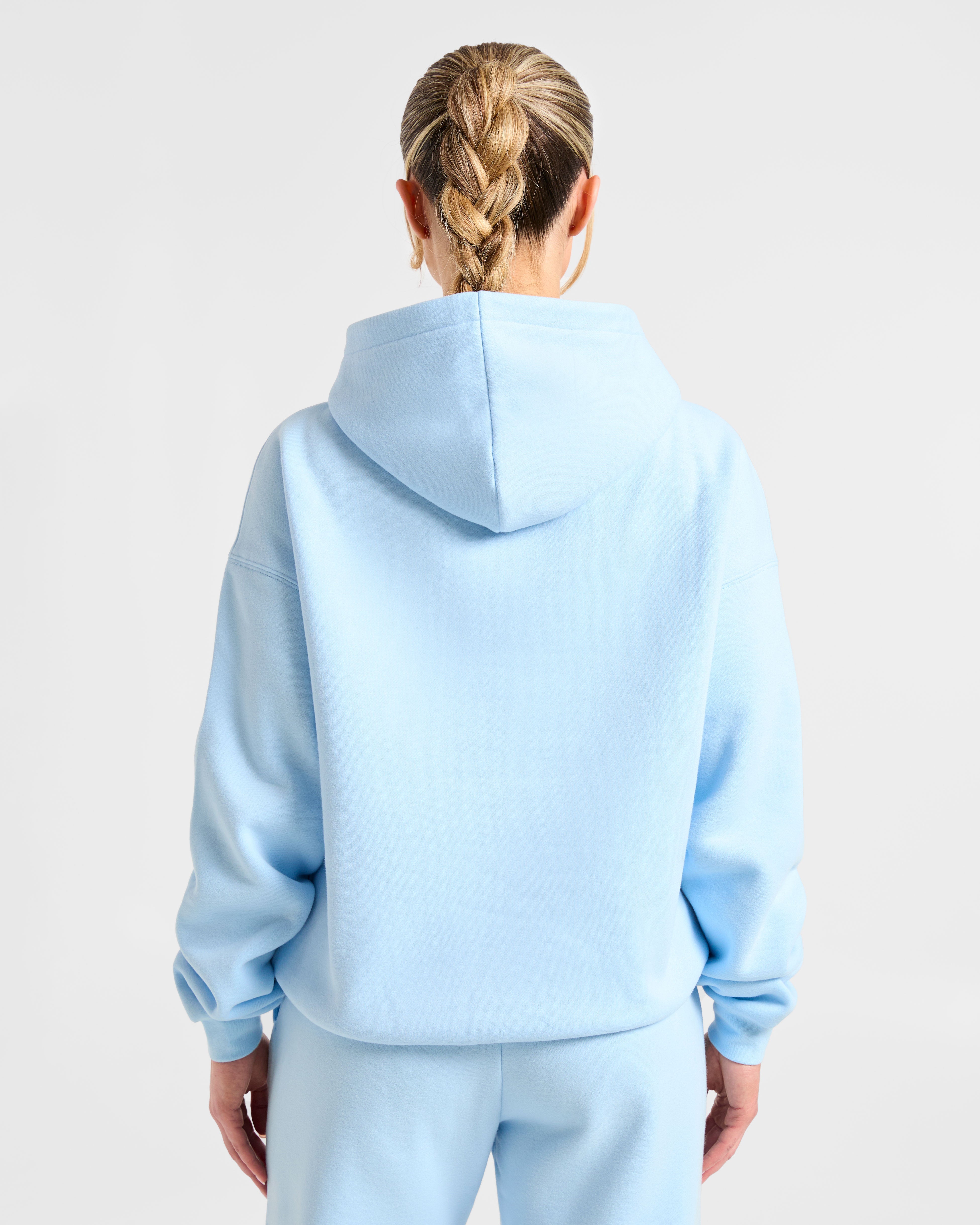 Varsity 2.0 Oversized Hoodie - Blue/Navy