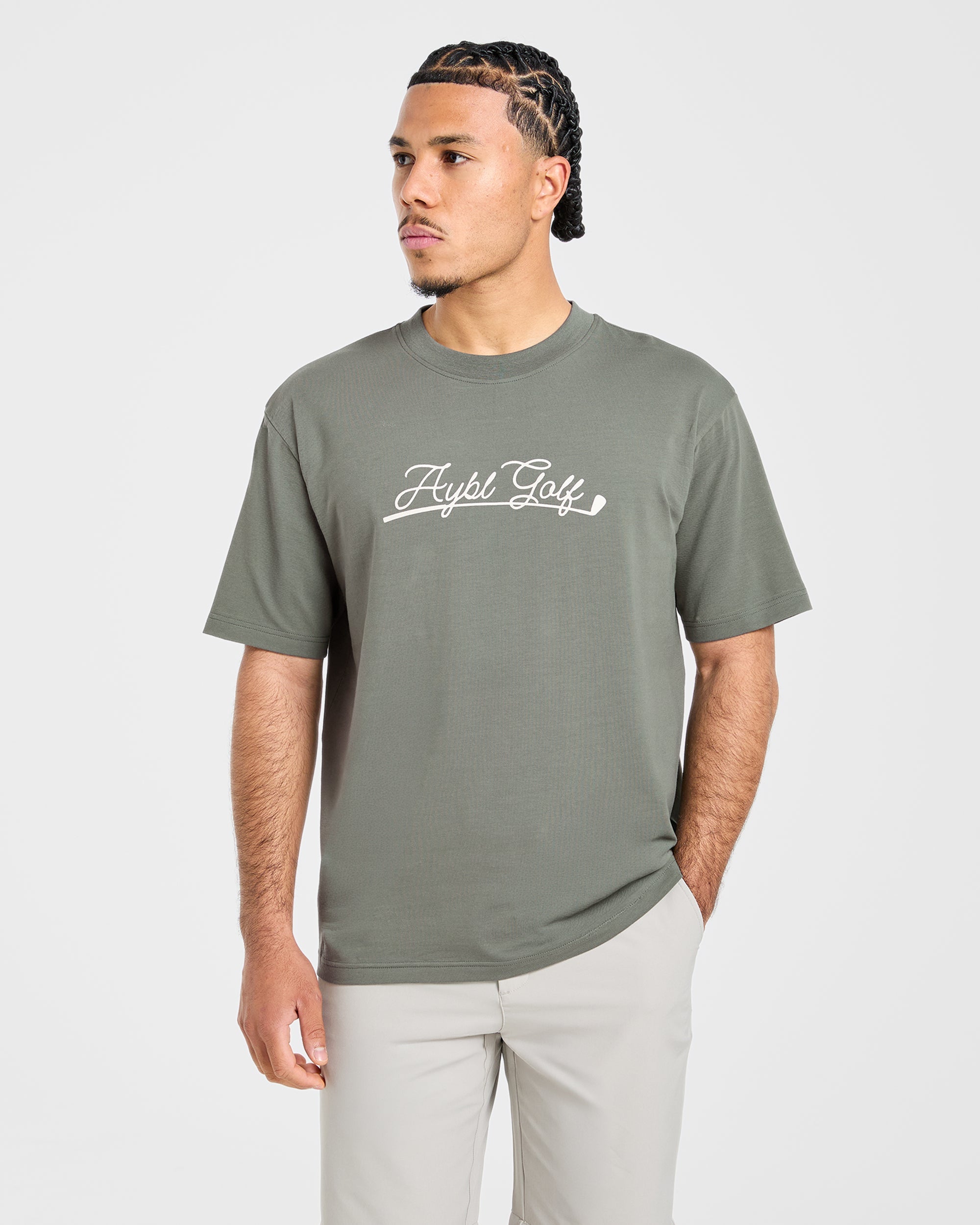 Golf Club T Shirt - Hillside Green