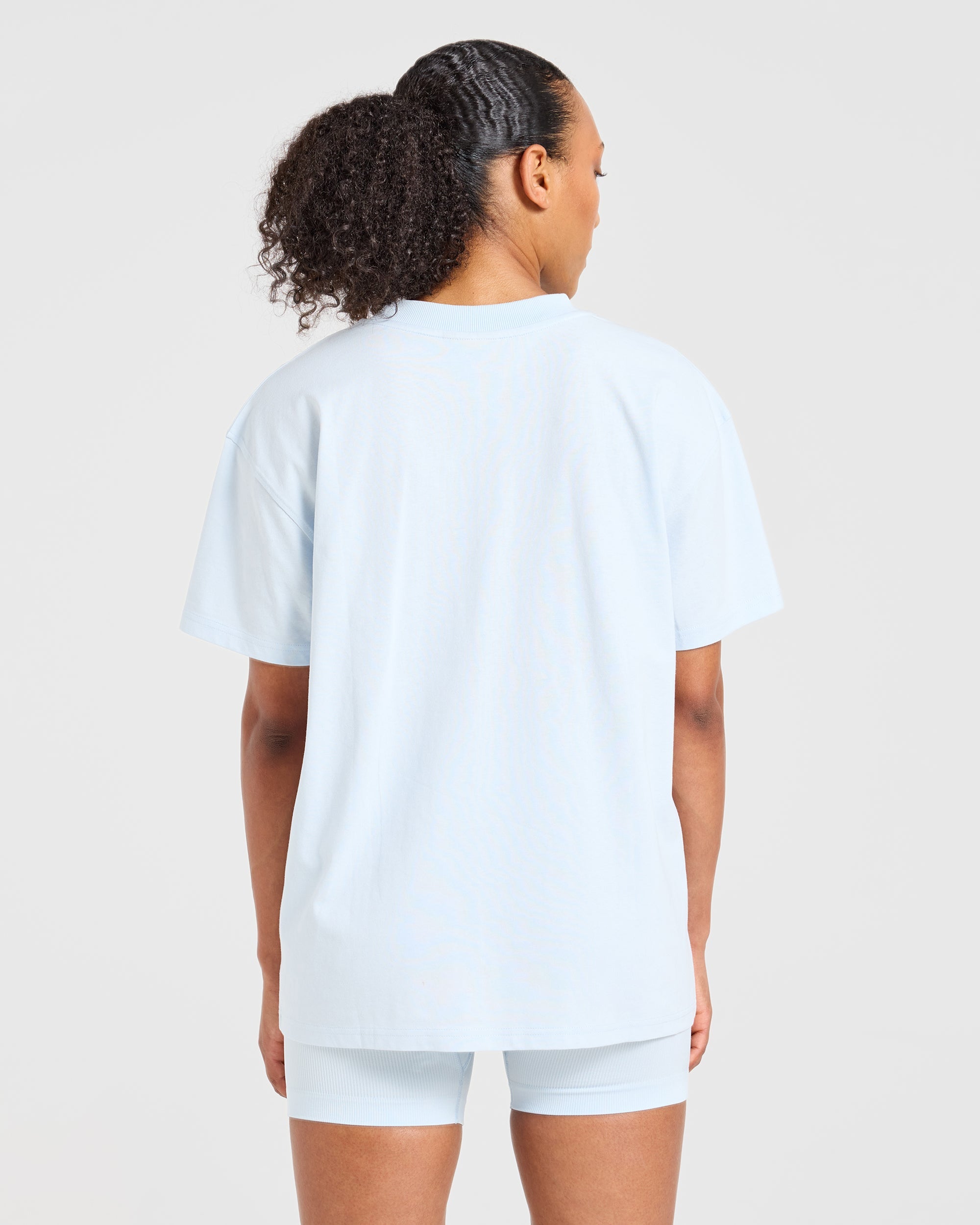 AYBL Sports 18 Oversized T Shirt - Iced Blue