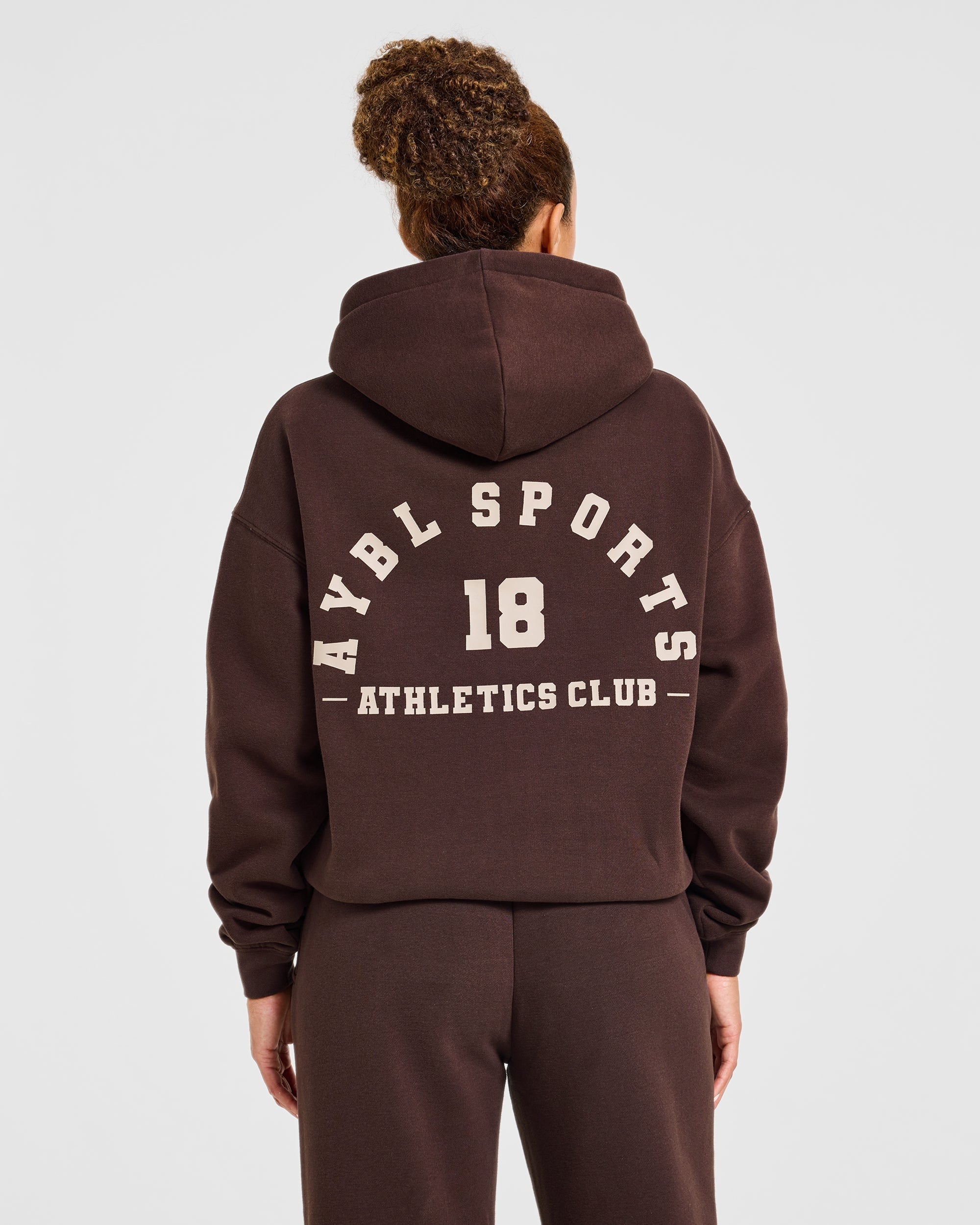AYBL Sports 18 Oversized Hoodie - Cocoa Brown