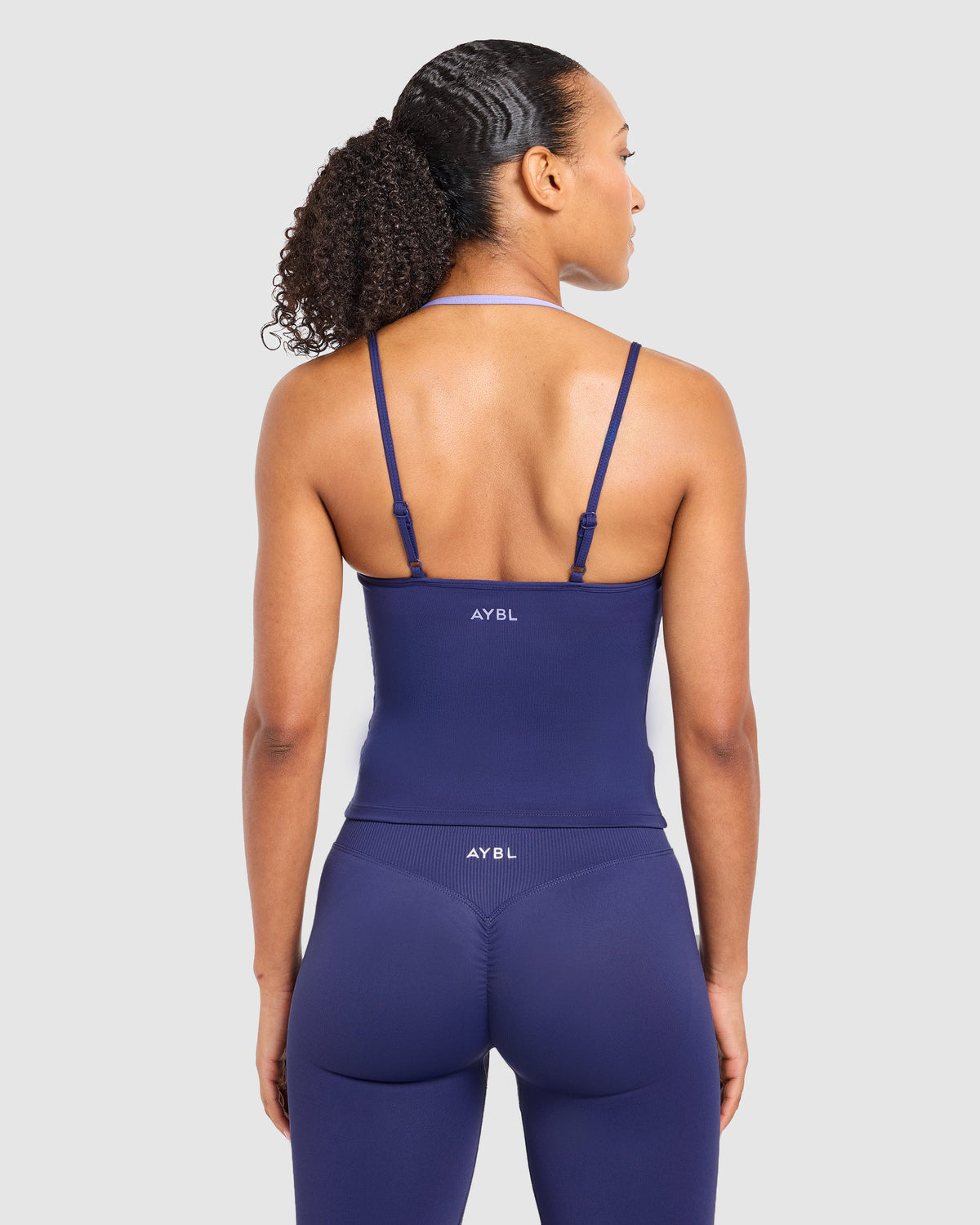 Double Layered Tank Top - Storm Blue