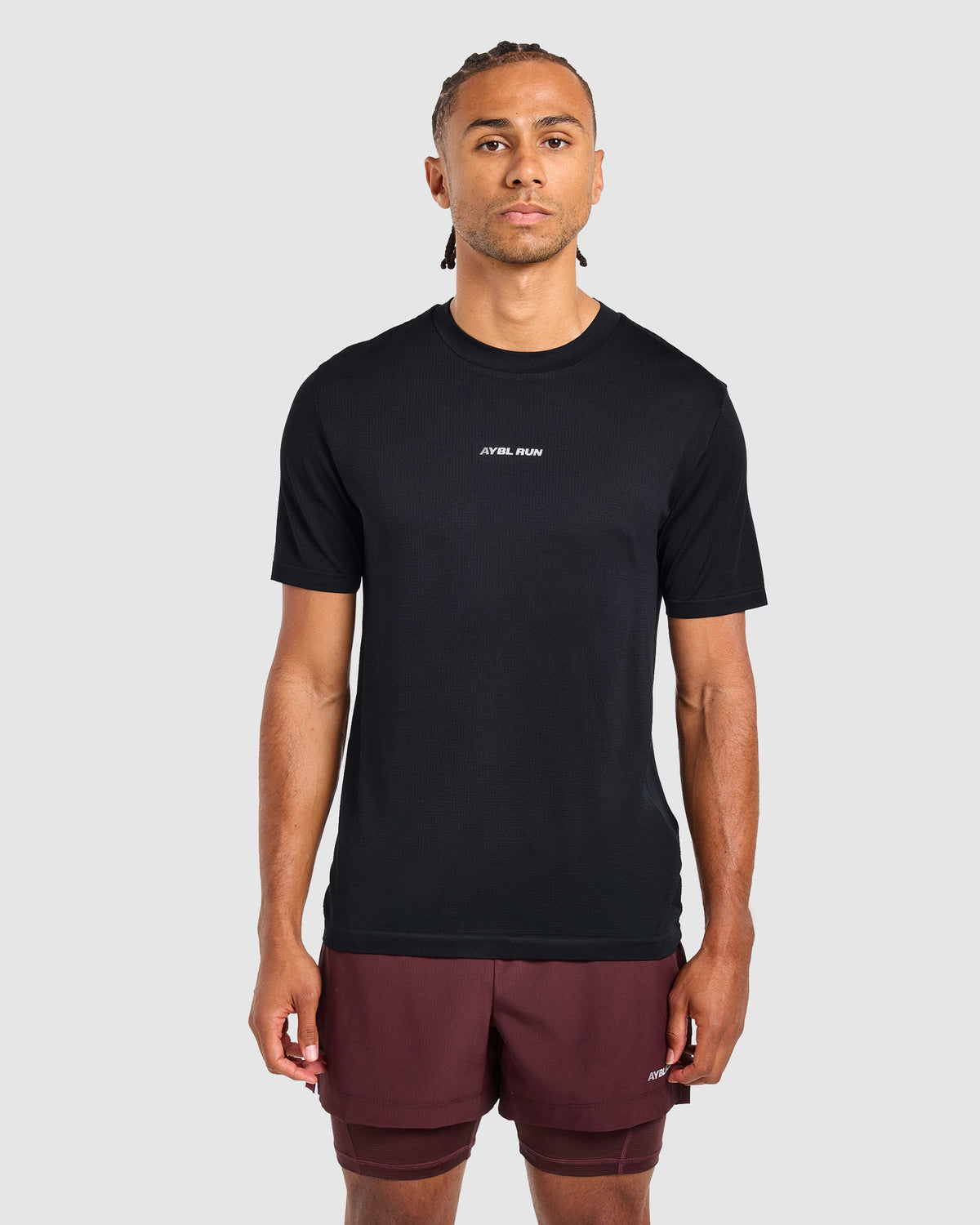Run Seamless T Shirt - Black