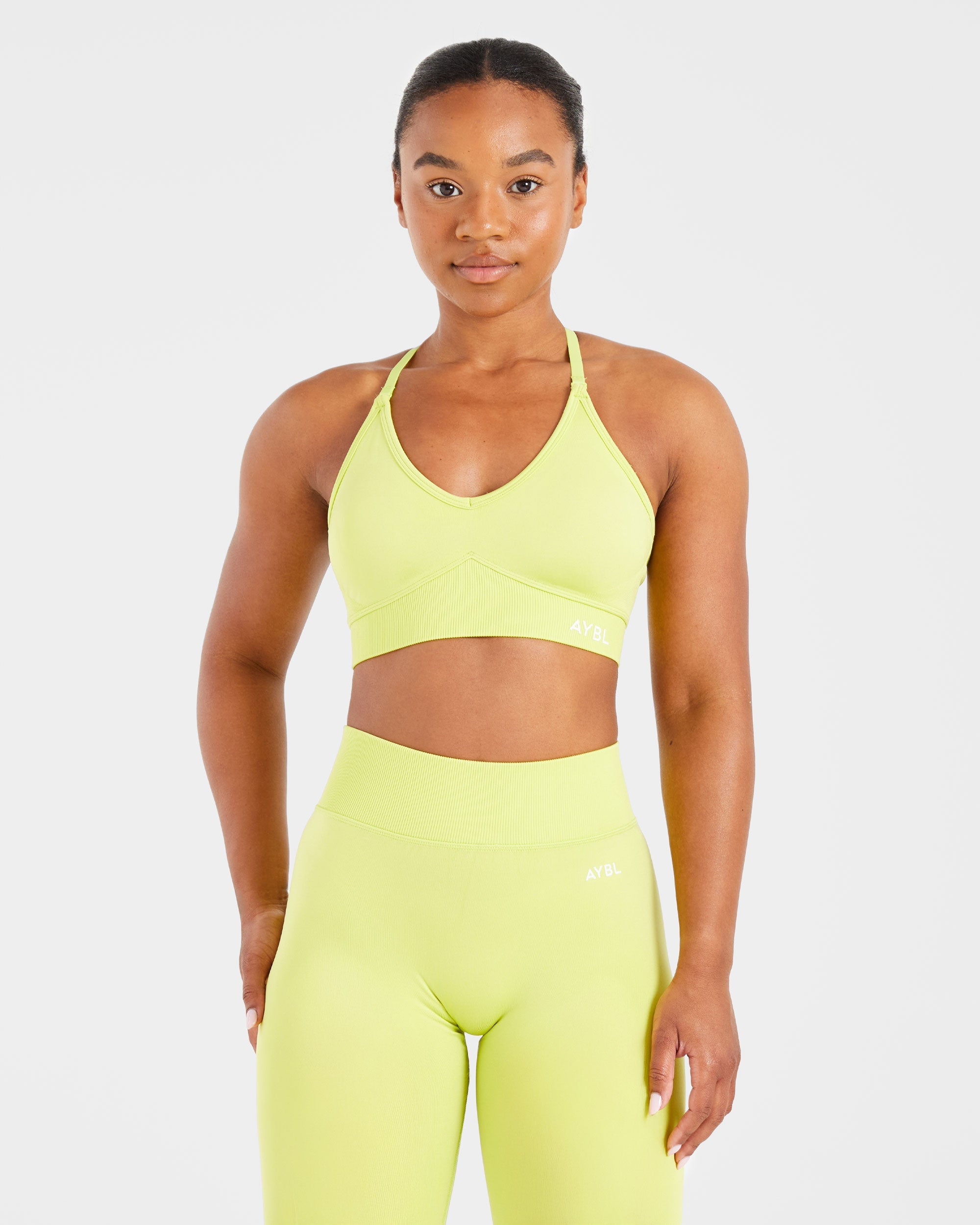 Adapt Seamless Sports Bra - Lime Green