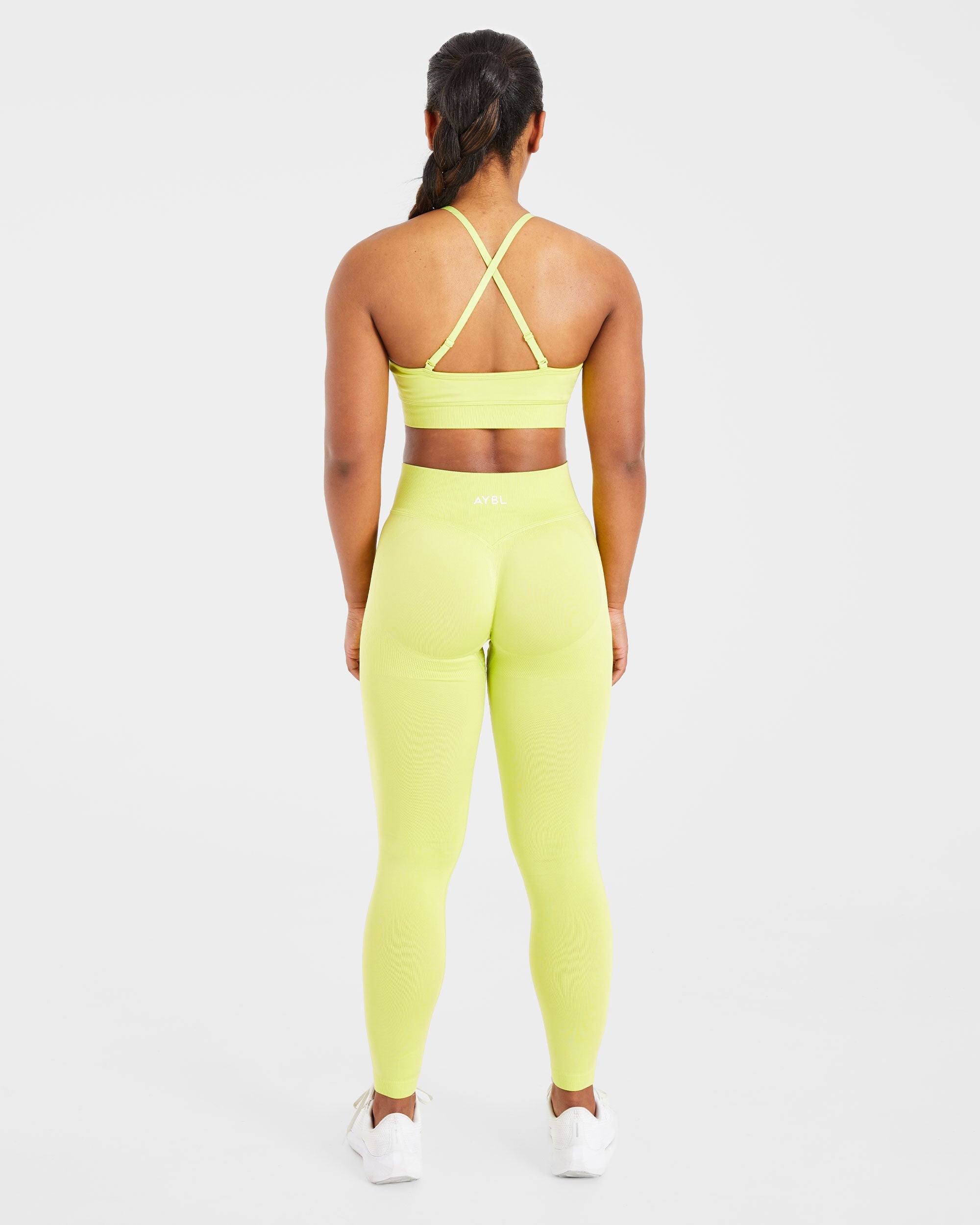 Adapt Seamless Sports Bra - Lime Green