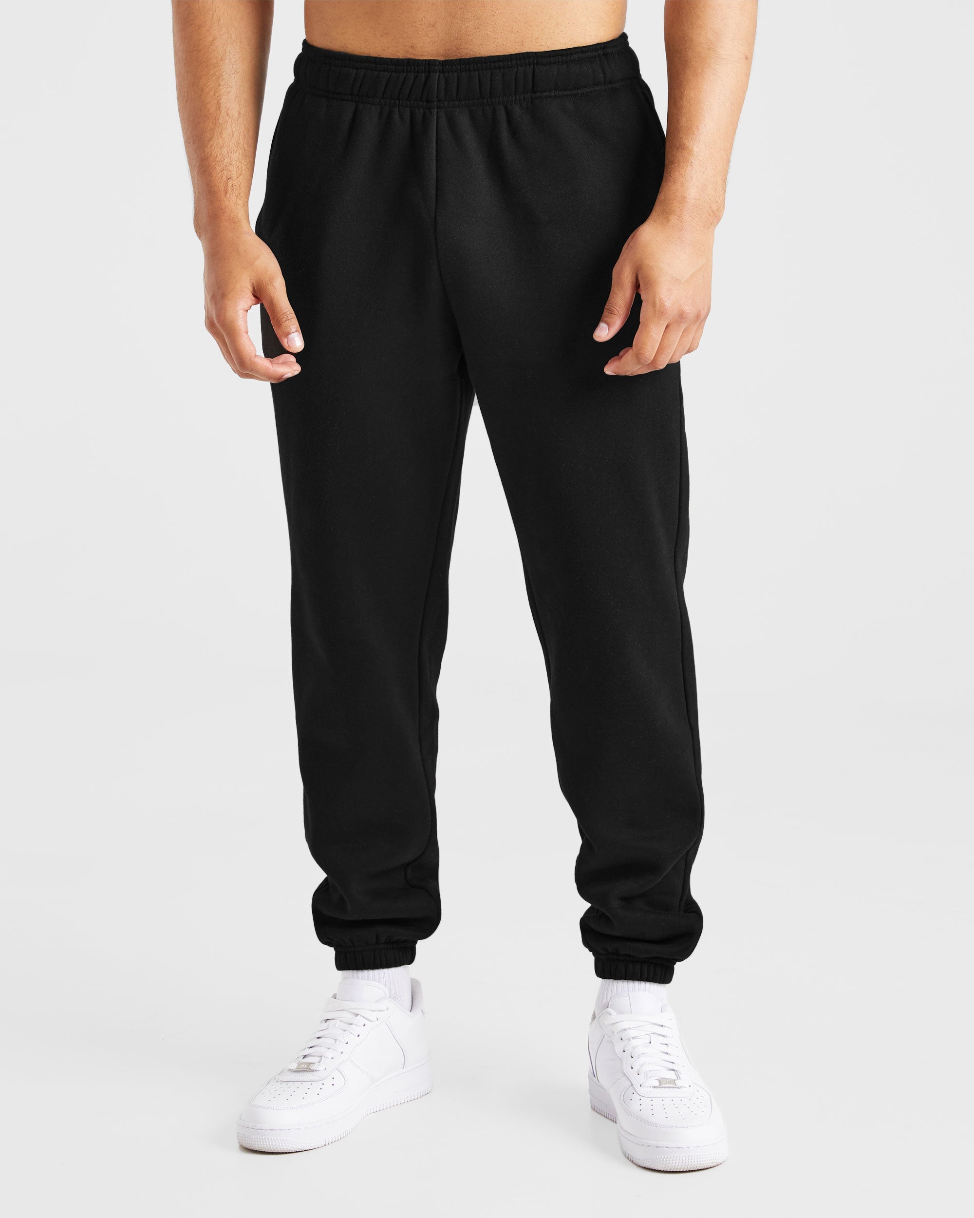 Etched Joggers - Black