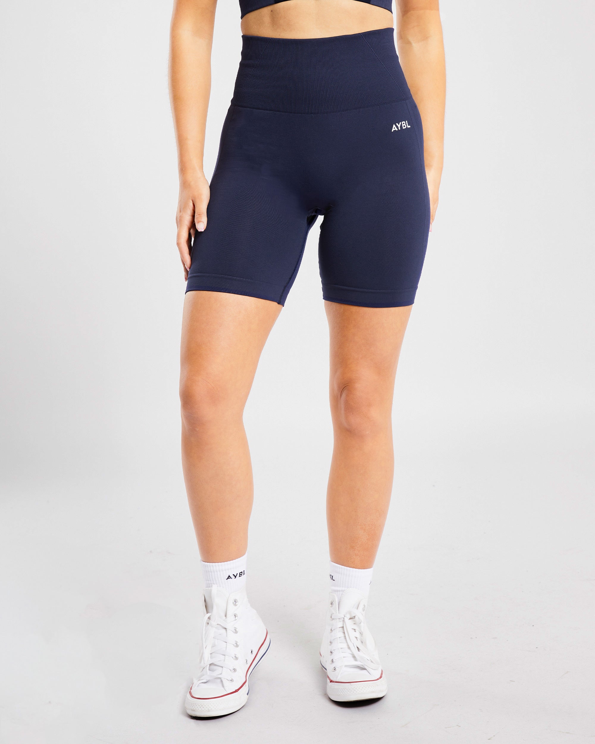 Empower Seamless Cycling Shorts Navy