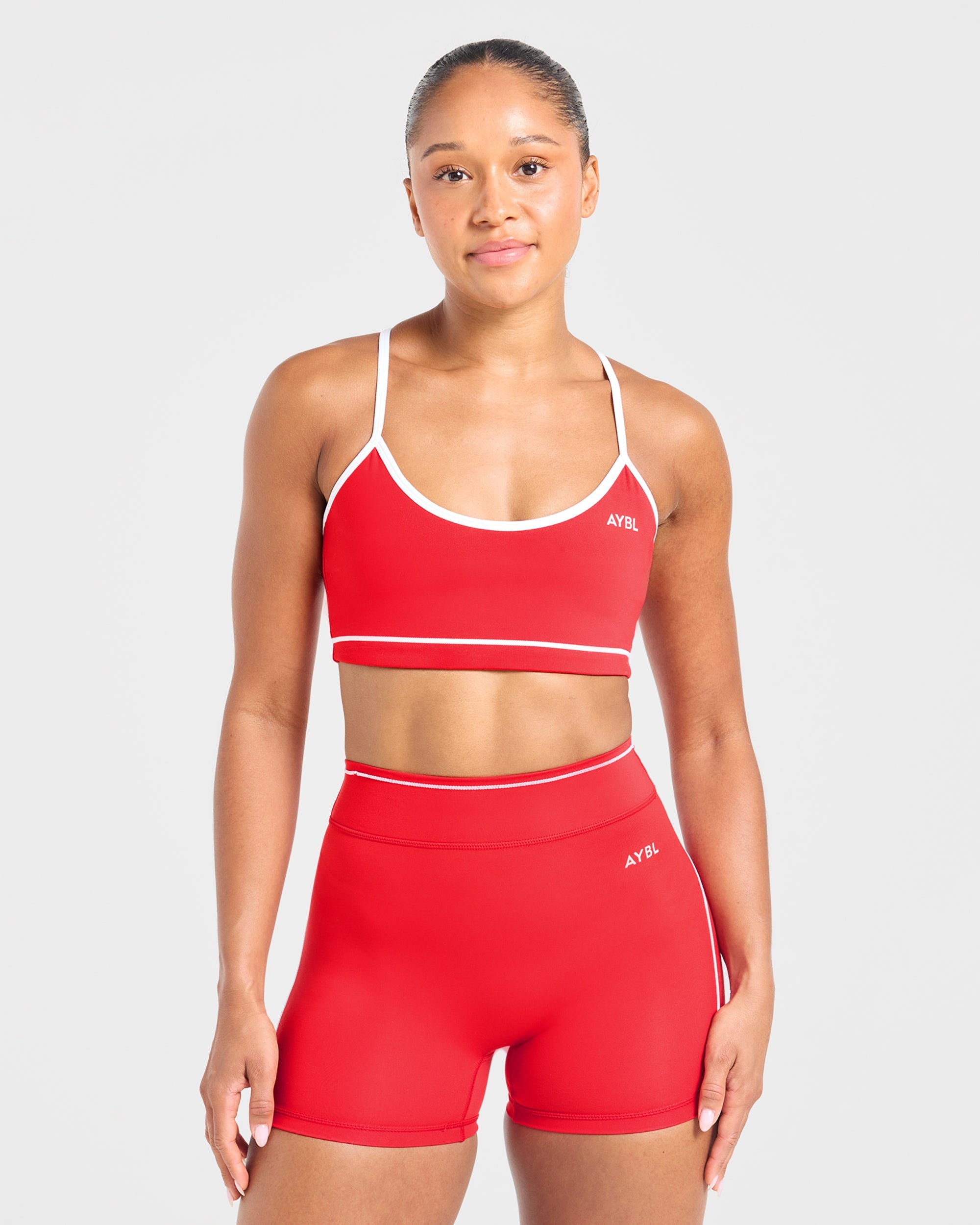 Form Sports Bra - Red