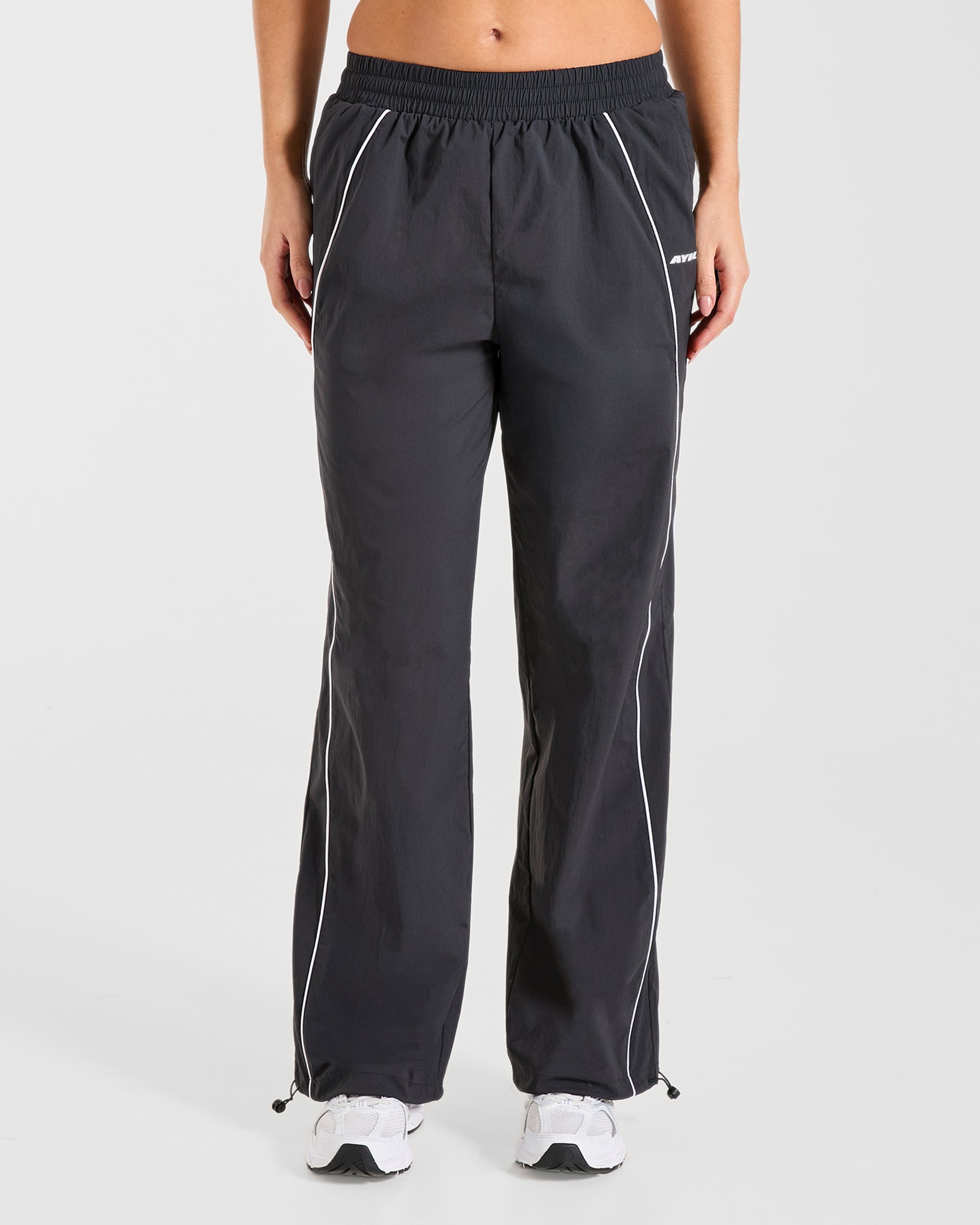 Retro Track Joggers - Black