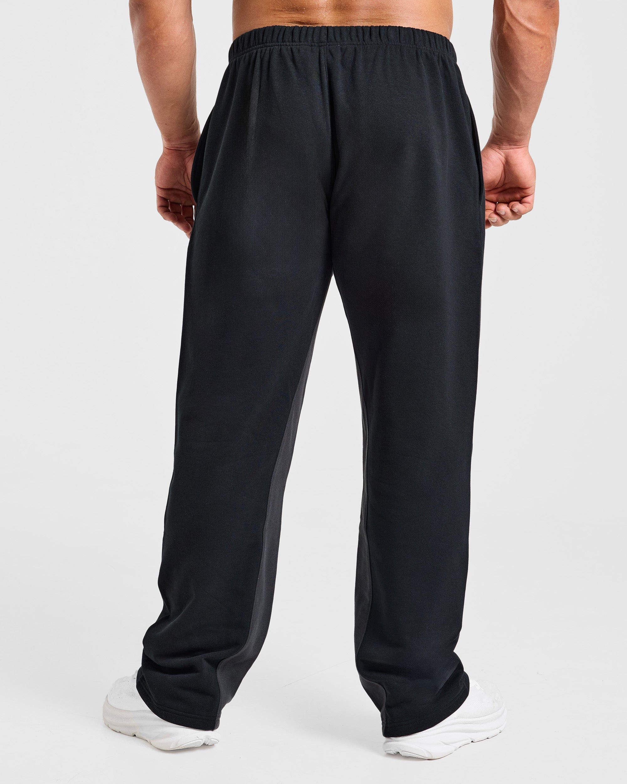 Wesley Vissers x Oversized Straight Leg Joggers - Black