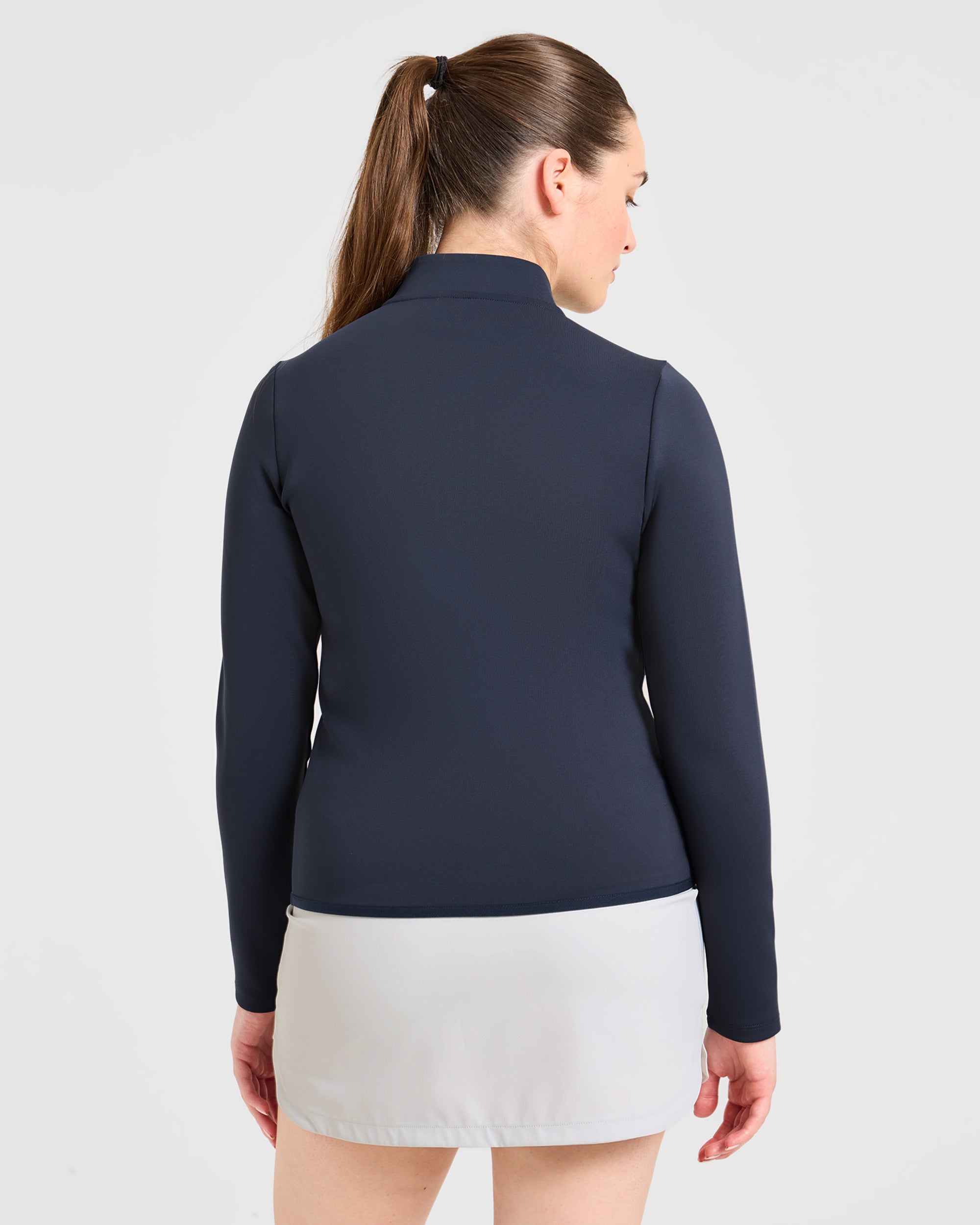 Classic 1/4 Zip Pullover - Navy Blue