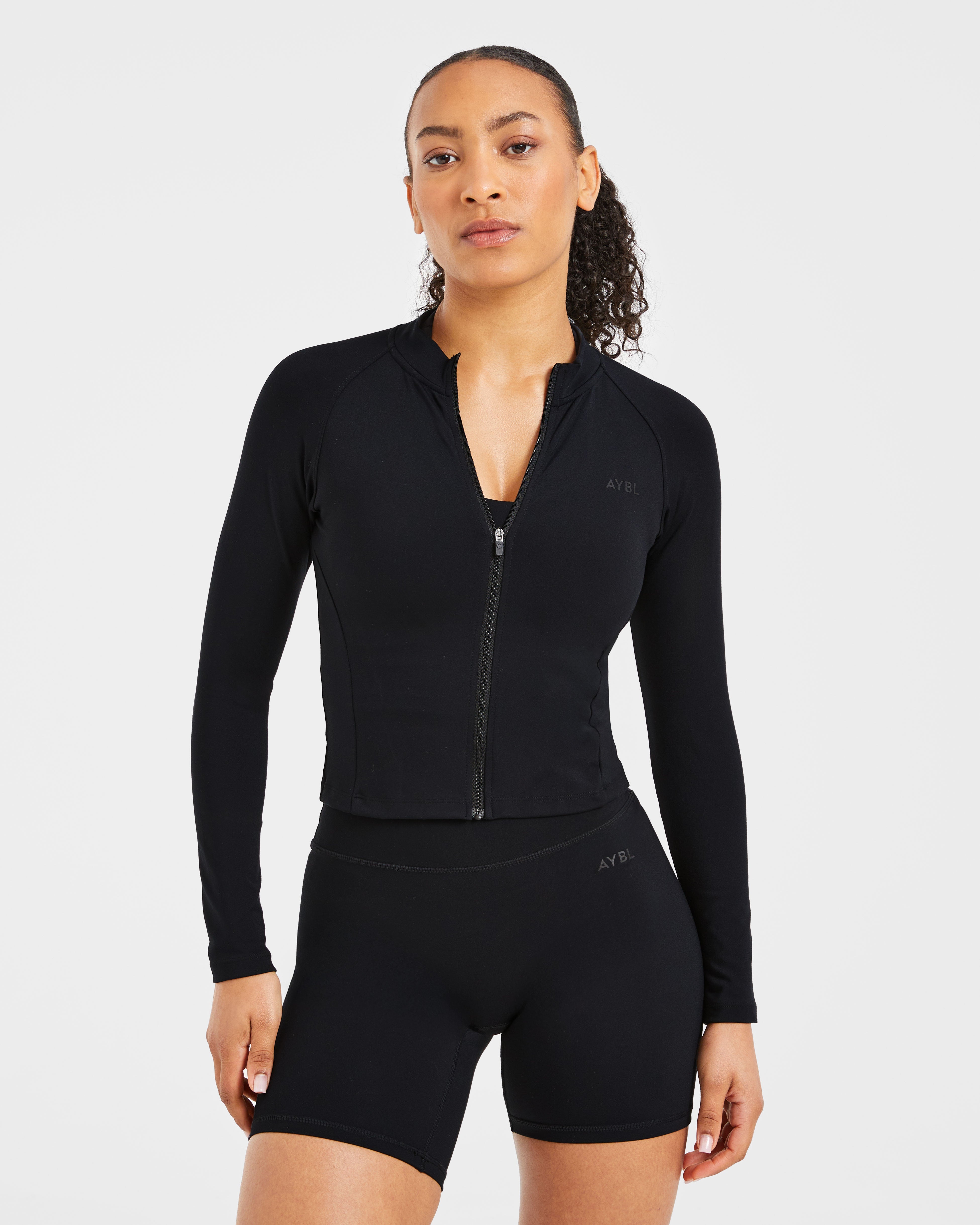 9　　　　Simple project Zip Jacket Staple Zip Jacket - Black