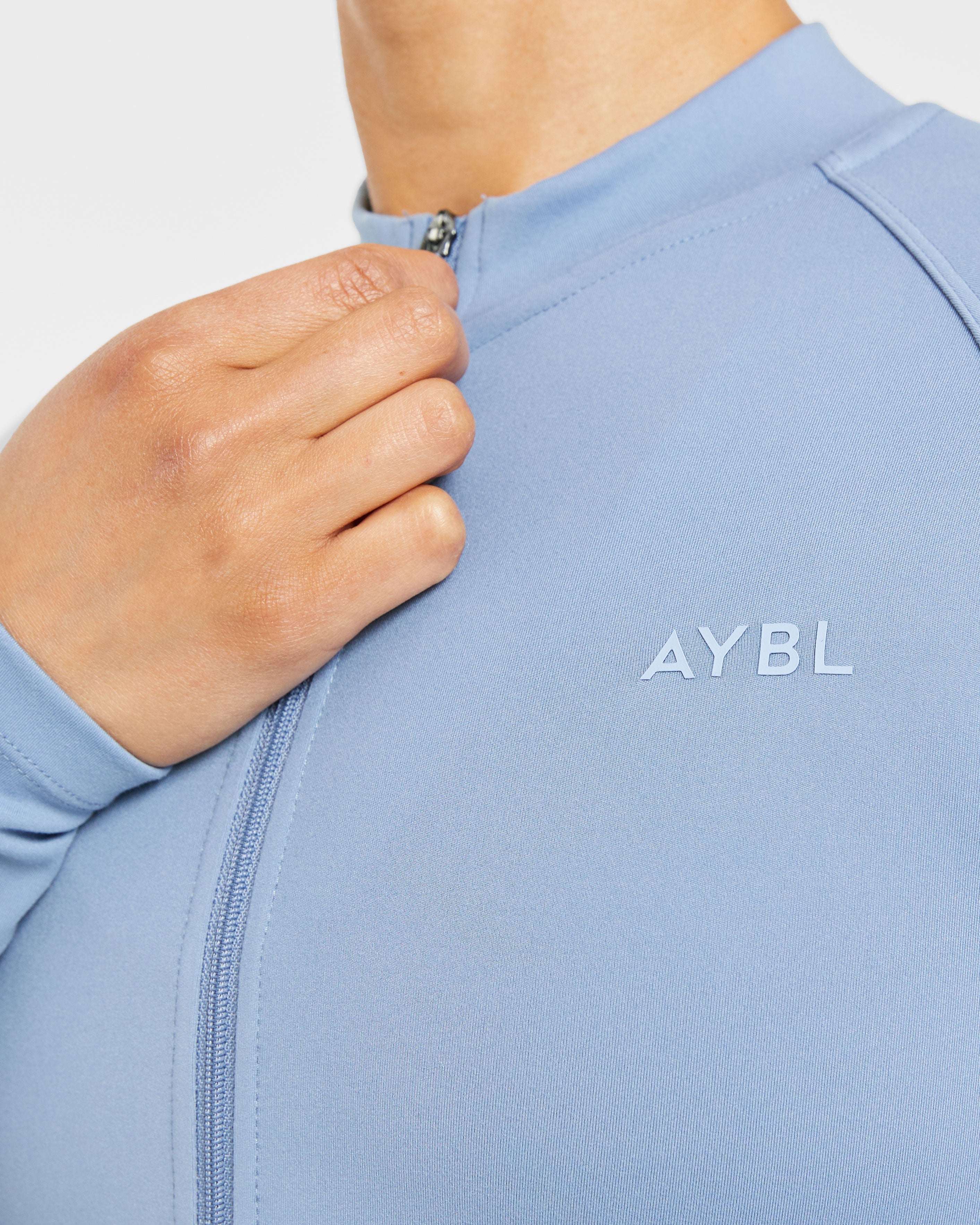 Staple Zip Jacket - Slate Blue