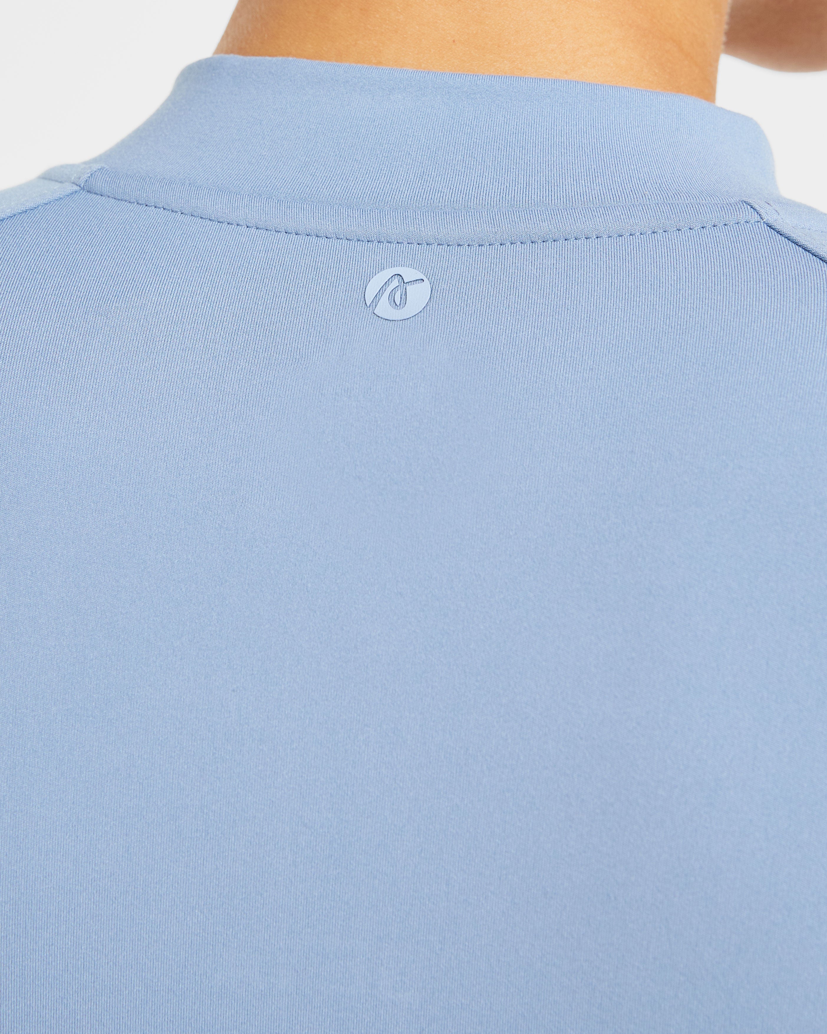 Staple Zip Jacket - Slate Blue