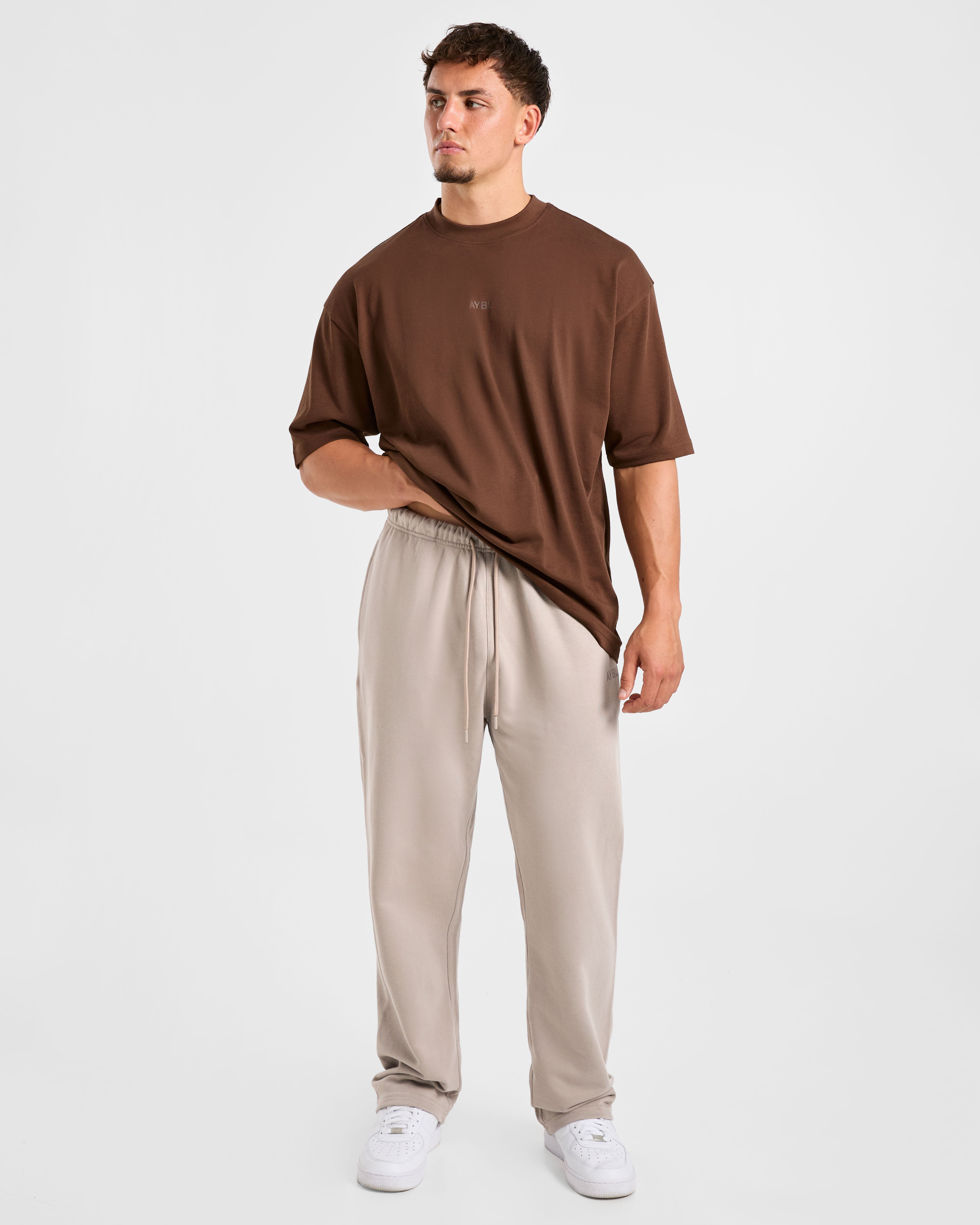 Craft Oversized T Shirt - Brown