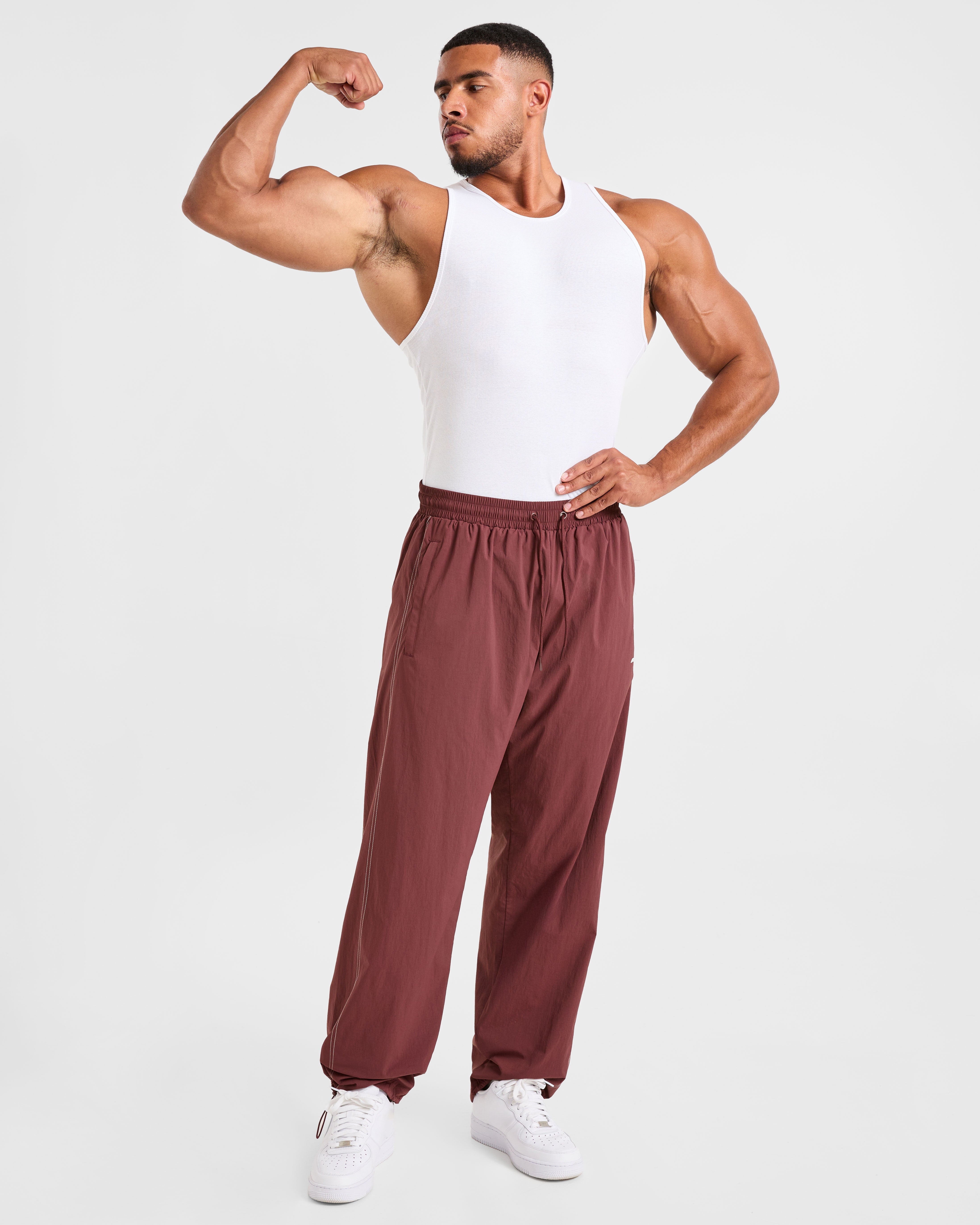 Restore Track Joggers - Paver Red