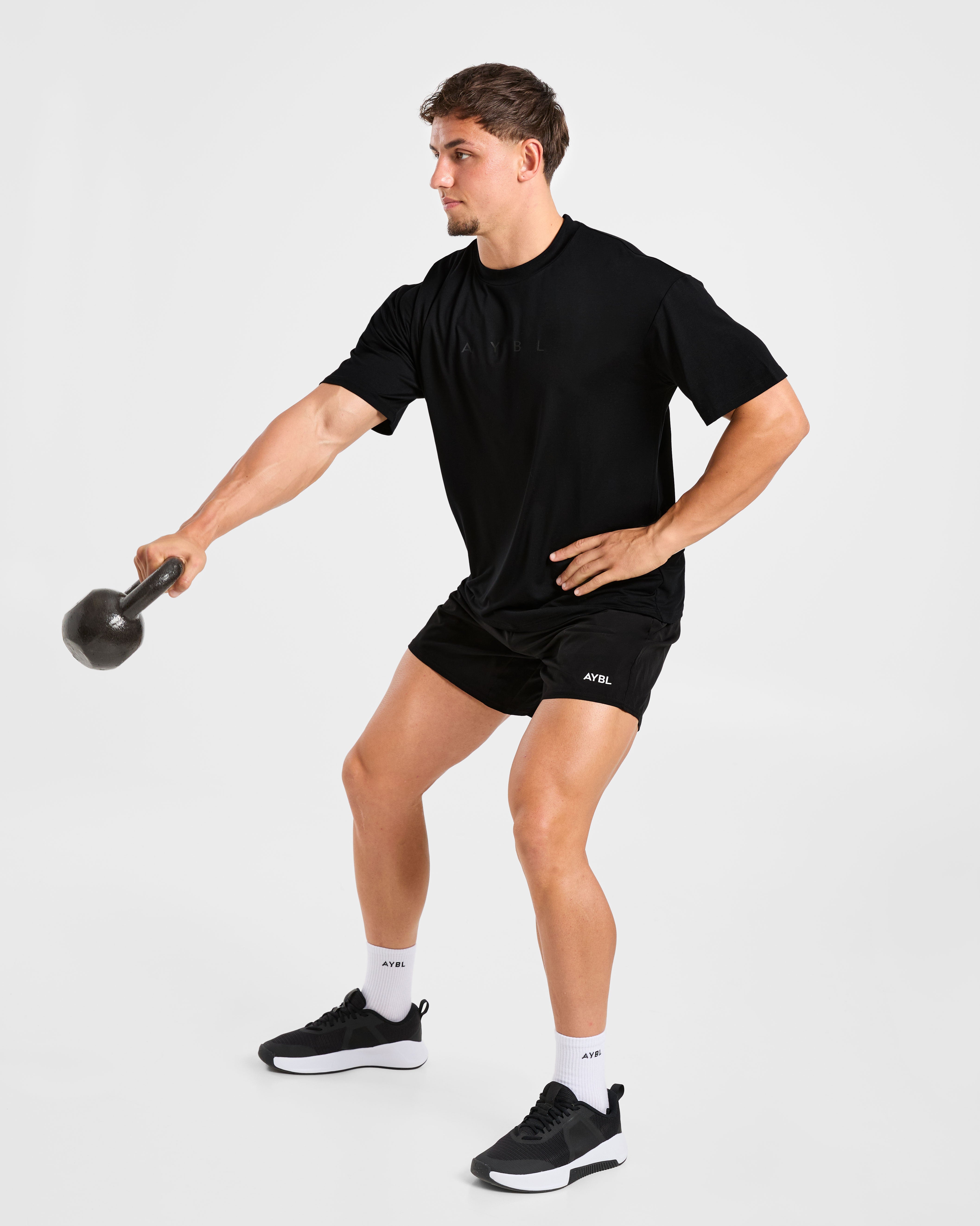 Reinforce Training T Shirt - Black