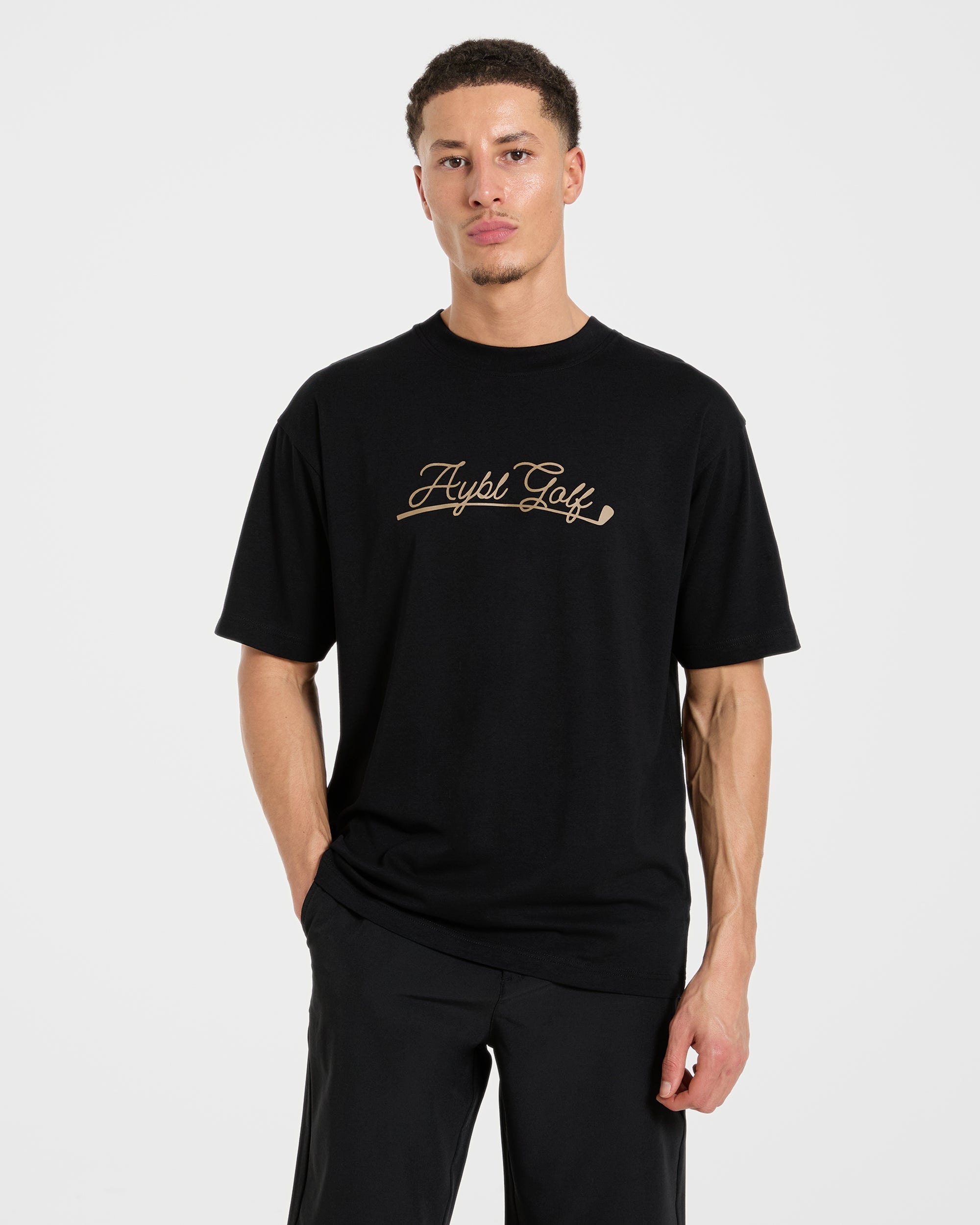 Golf Club T Shirt - Black