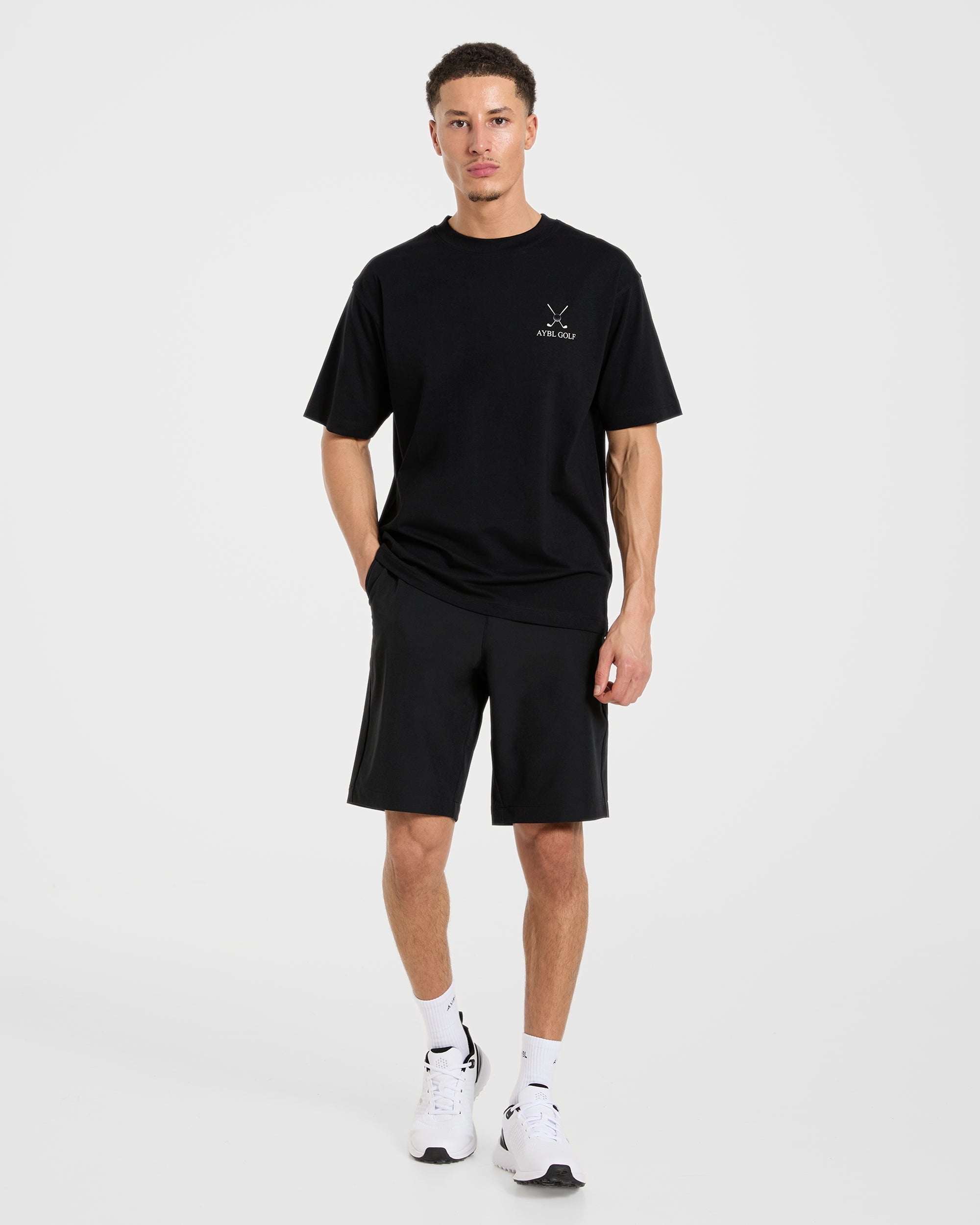 AYBL Golf T Shirt - Black